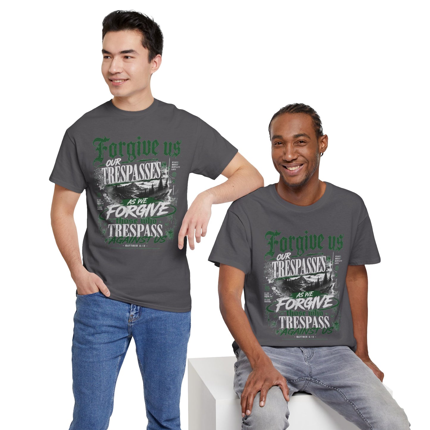 Forgive Us Our Trespasses Graphic T-Shirt