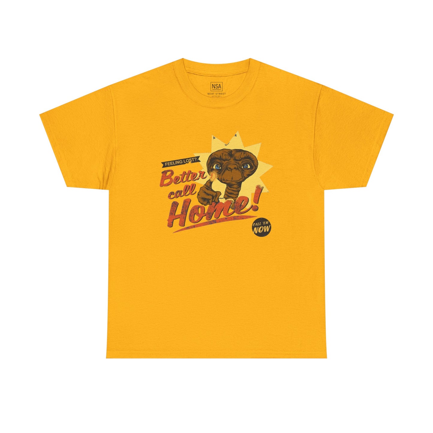 Better Call Home! Unisex Heavy Cotton Tee