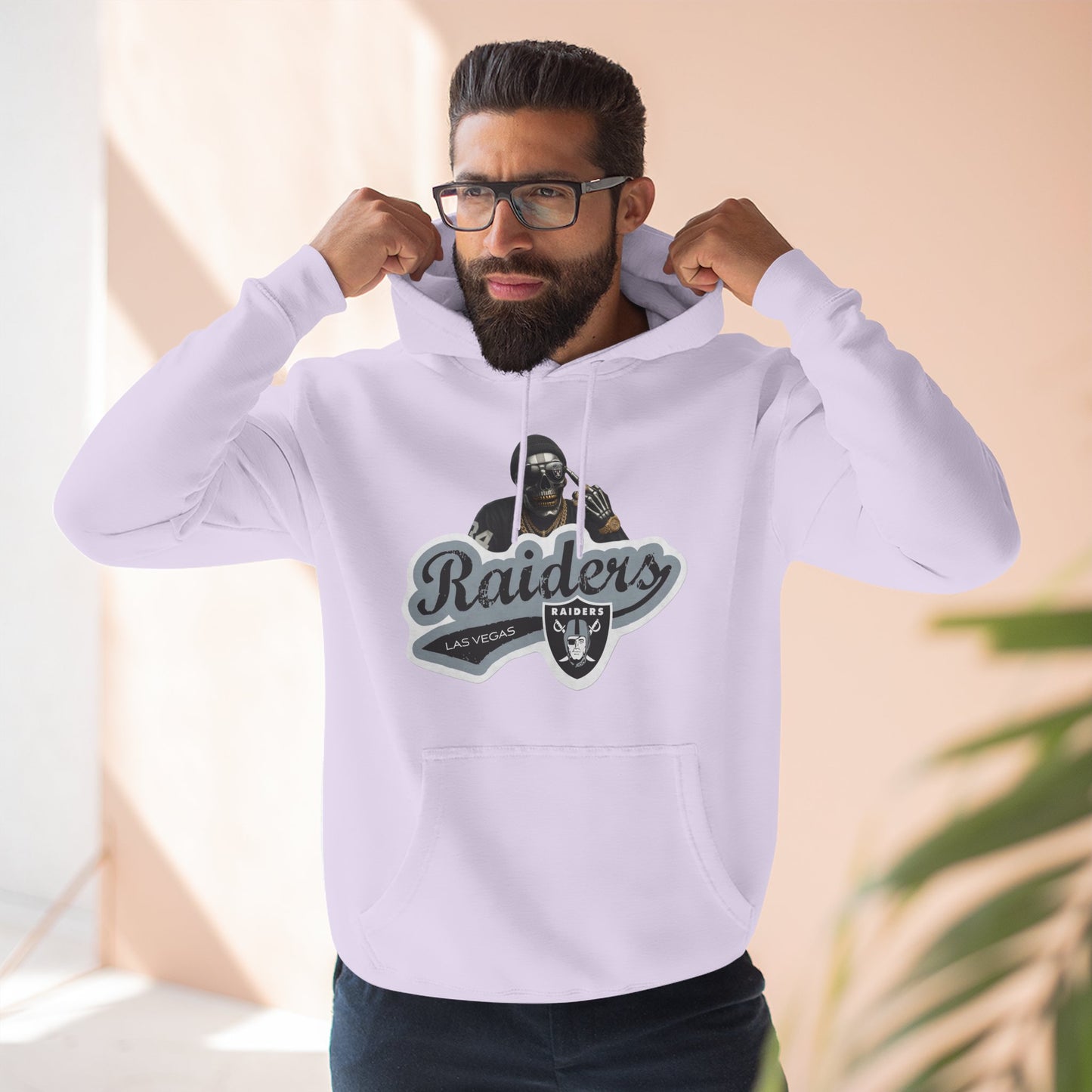 Raiders Fleece Hoodie – Vintage Football Pullover