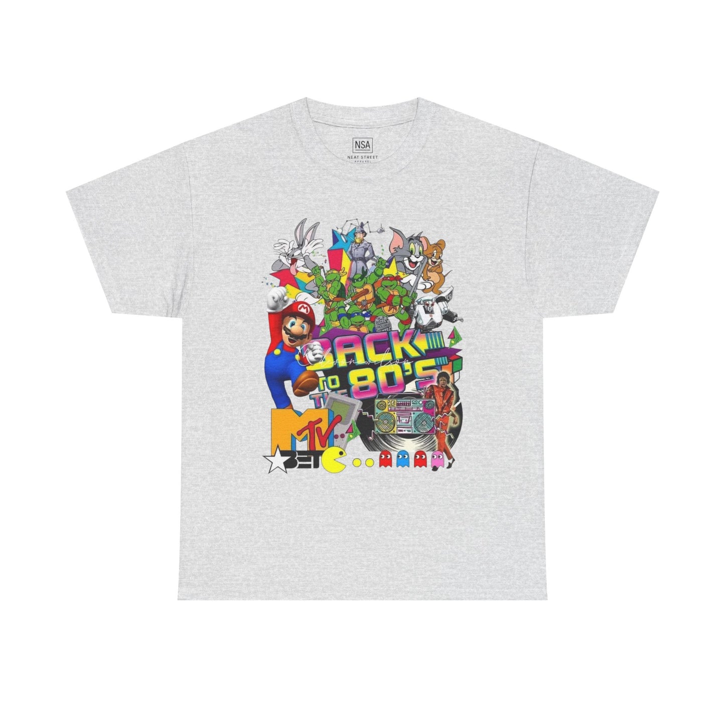 Retro 80s Unisex Heavy Cotton Tee