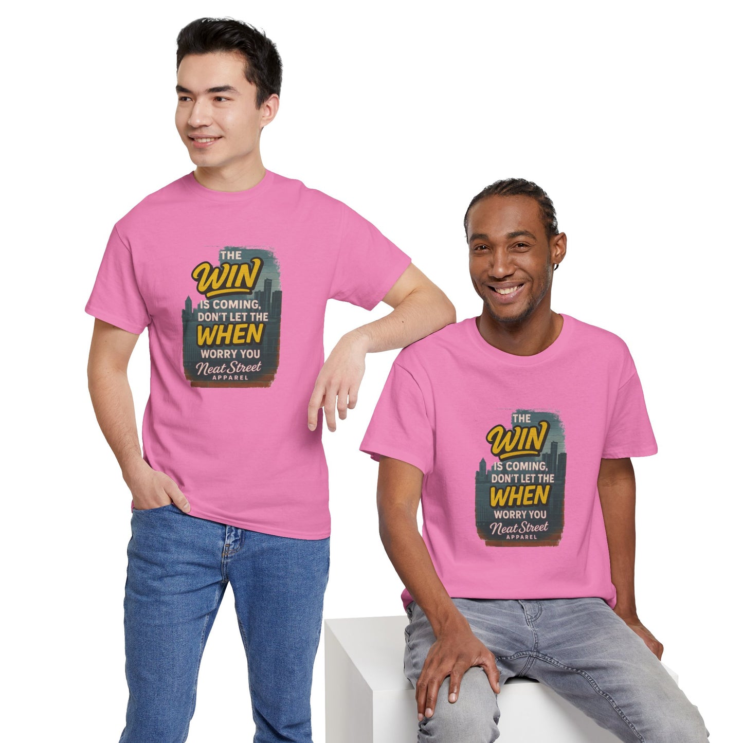 "The Win is Coming" Unisex Heavy Cotton Tee