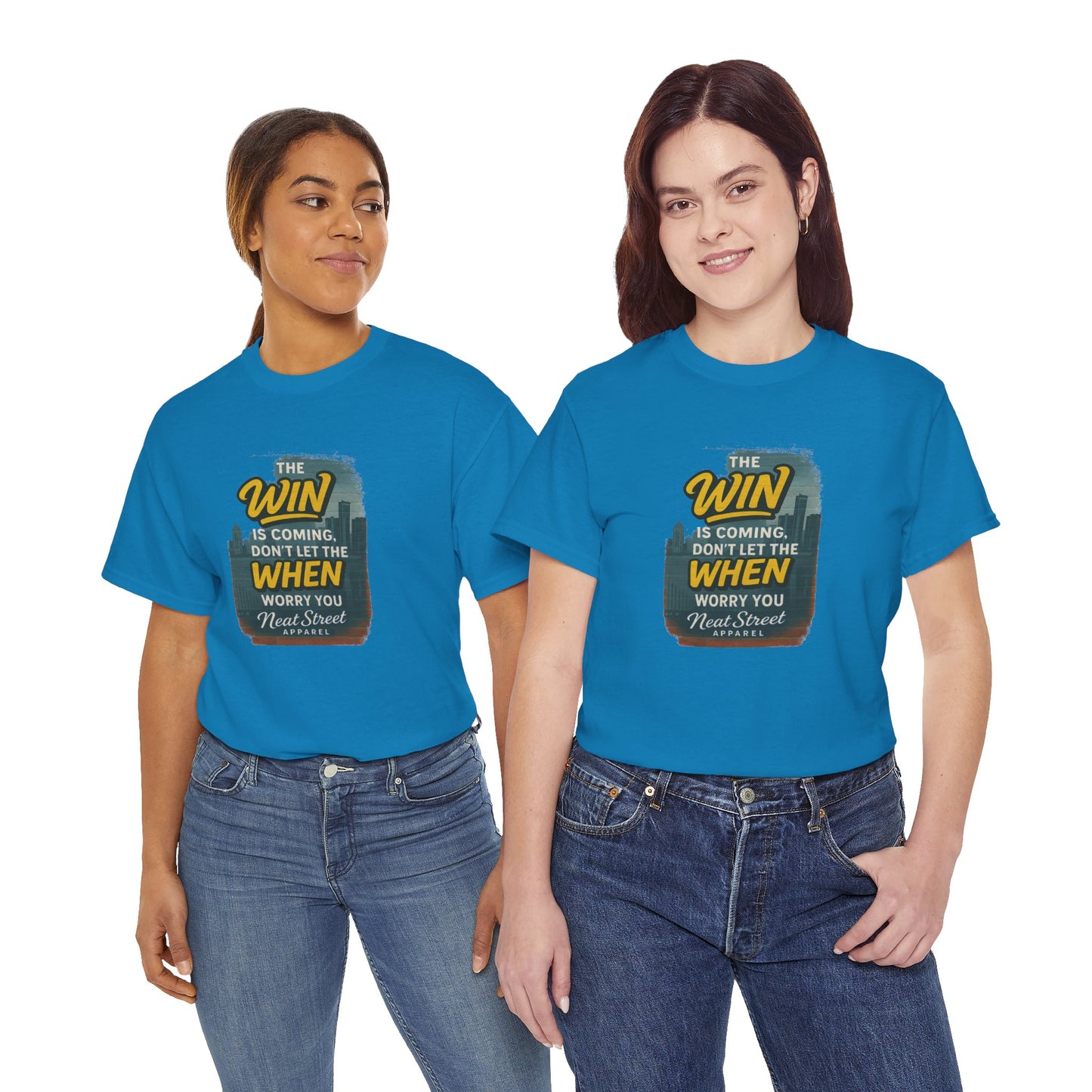 "The Win is Coming" Unisex Heavy Cotton Tee