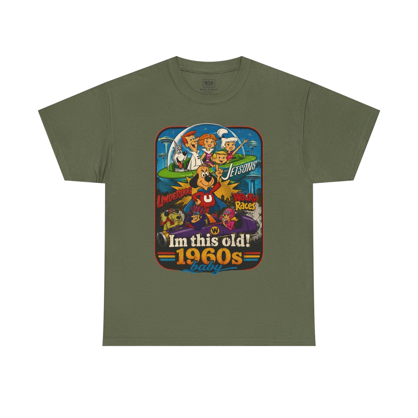 I'm This Old! 1960s Baby T-Shirt