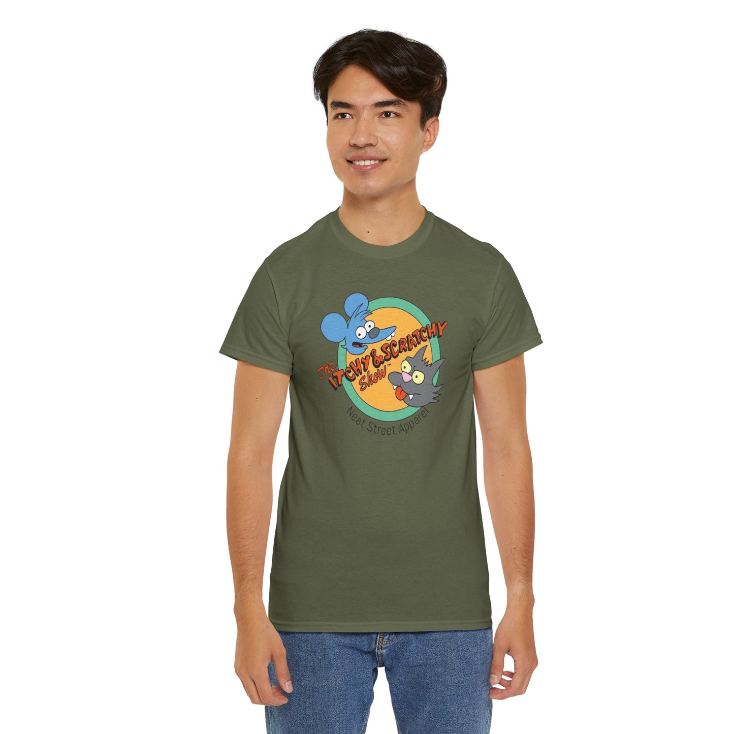 Vintage Itchy & Scratchy Unisex Tee