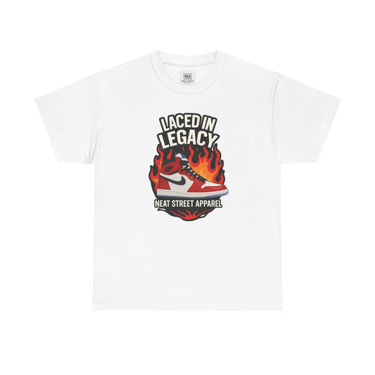 Laced in Legacy Unisex Heavy Cotton Tee