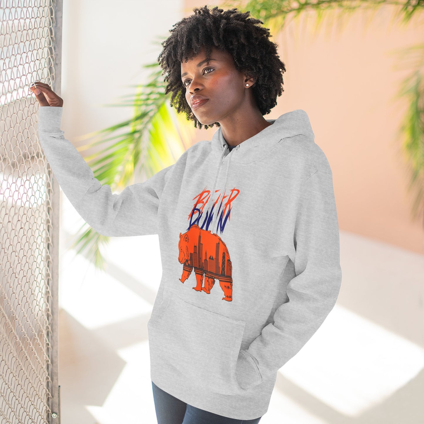 Bear Down Cityscape Hoodie — Chicago Bears Pullover
