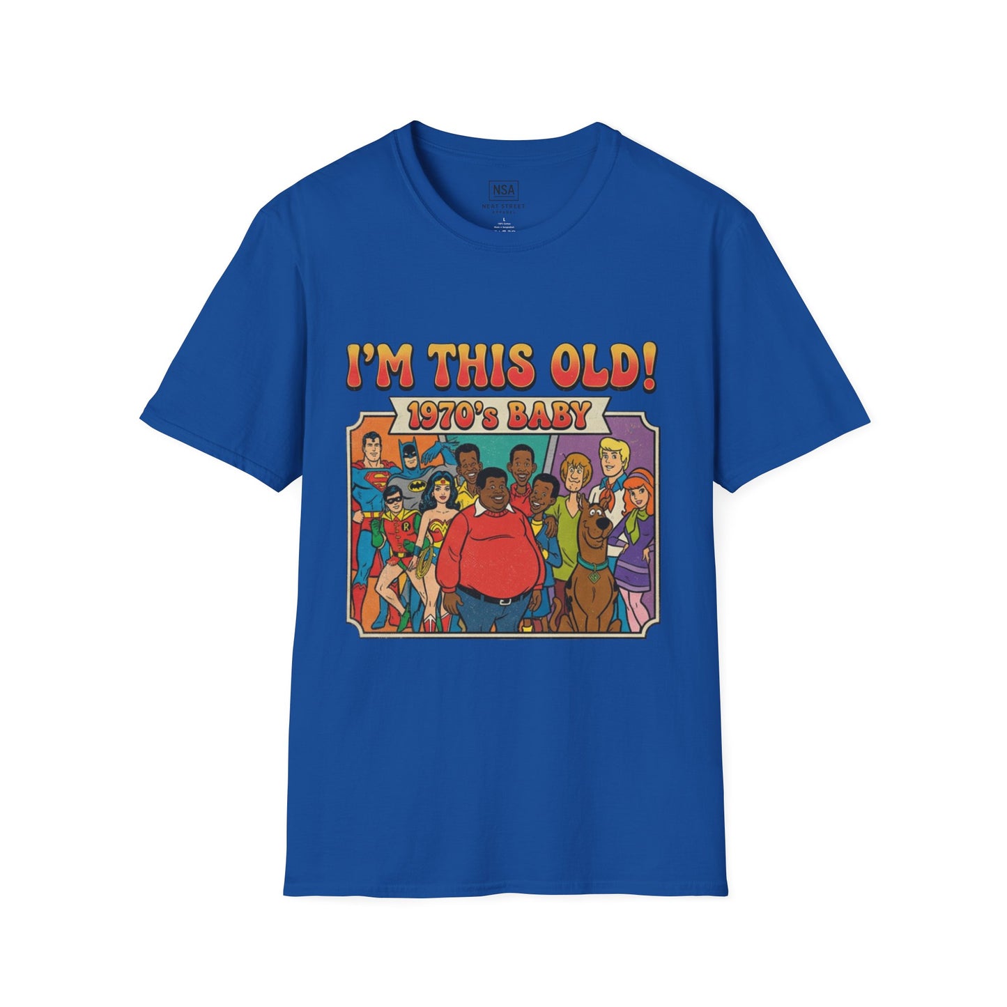 I'm This Old! 1970s Baby T-Shirt