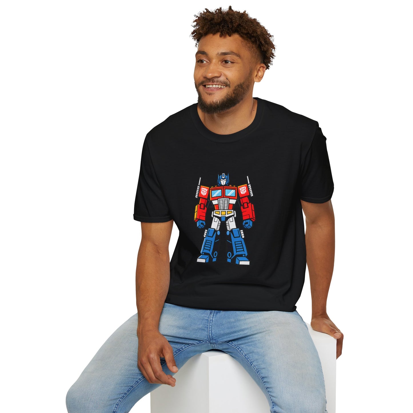 Retro Optimus Prime Graphic T-Shirt