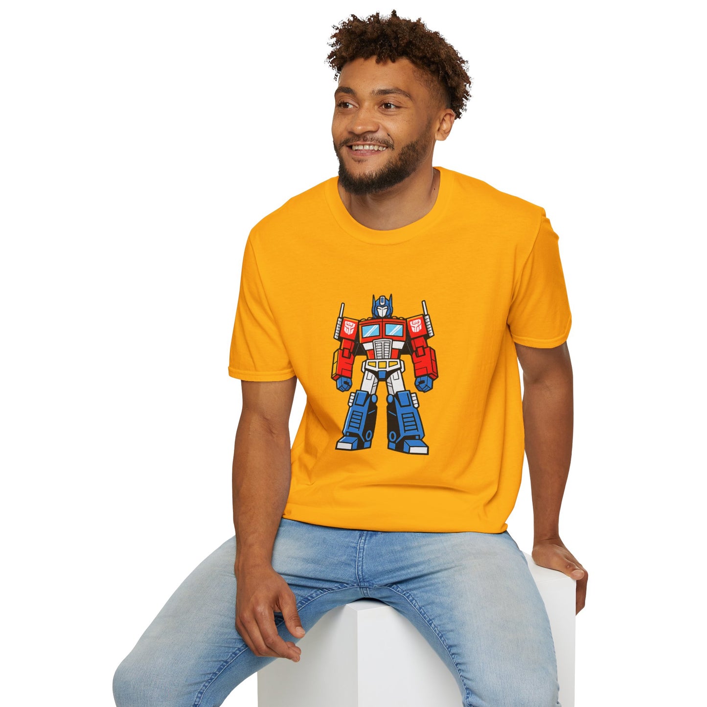 Retro Optimus Prime Graphic T-Shirt