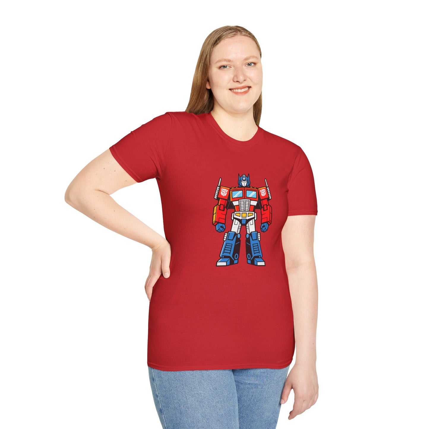 Retro Optimus Prime Graphic T-Shirt