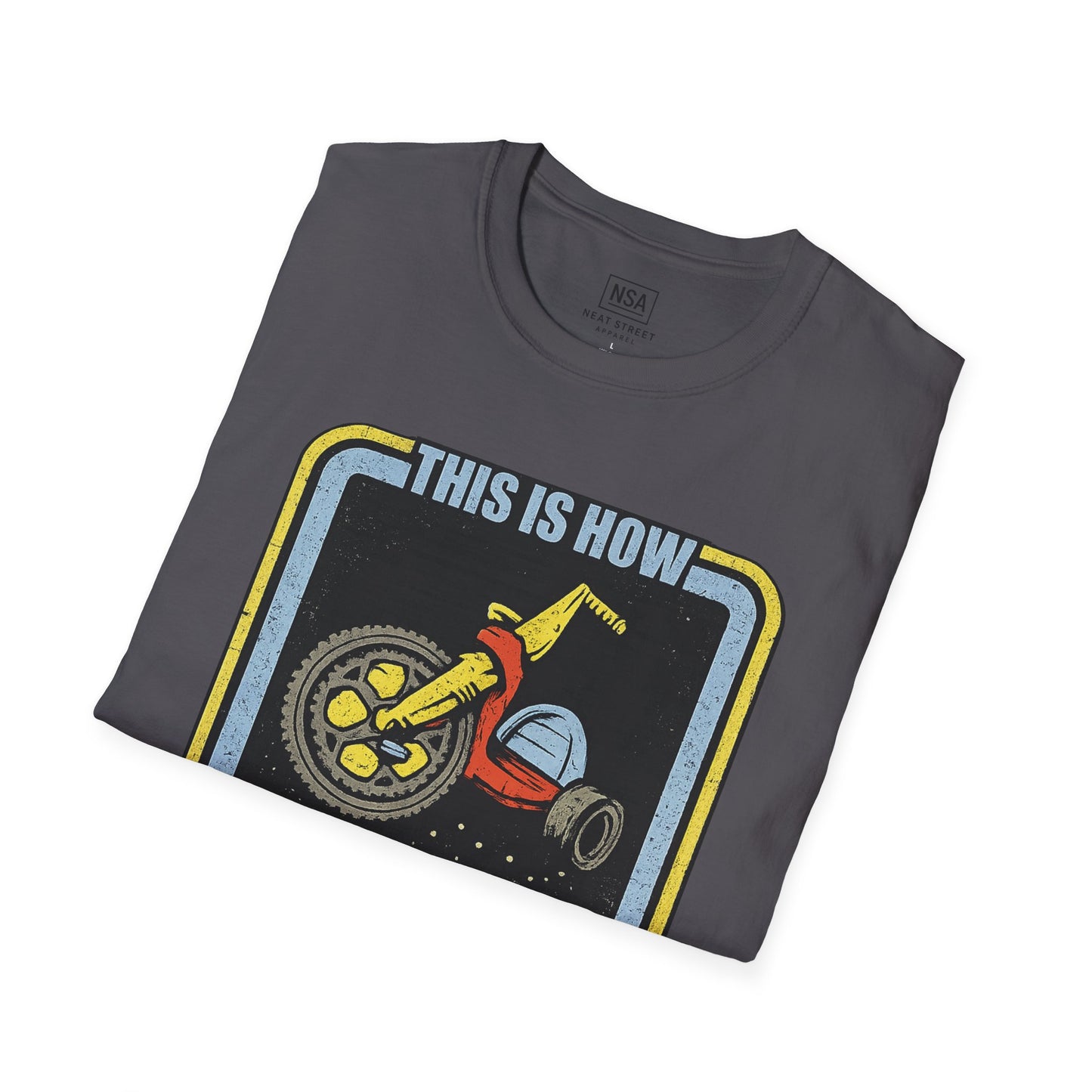 Retro Tricycle Graphic T-Shirt