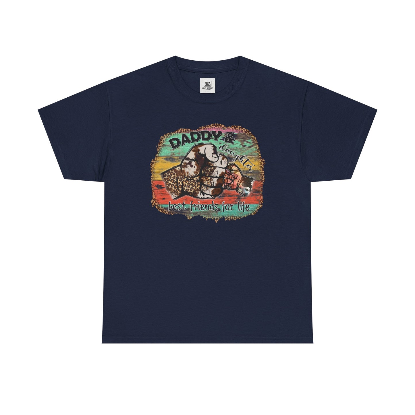 Rasta Retro Graphic Tee for Dads | Unisex Heavy Cotton T-Shirt