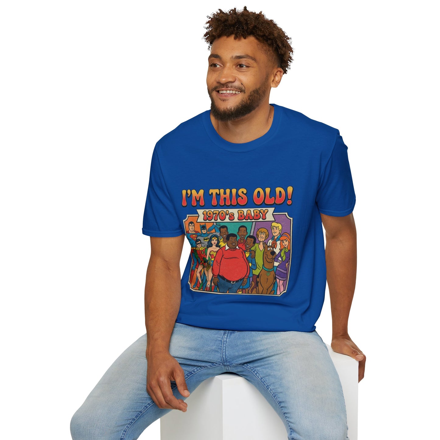 I'm This Old! 1970s Baby T-Shirt