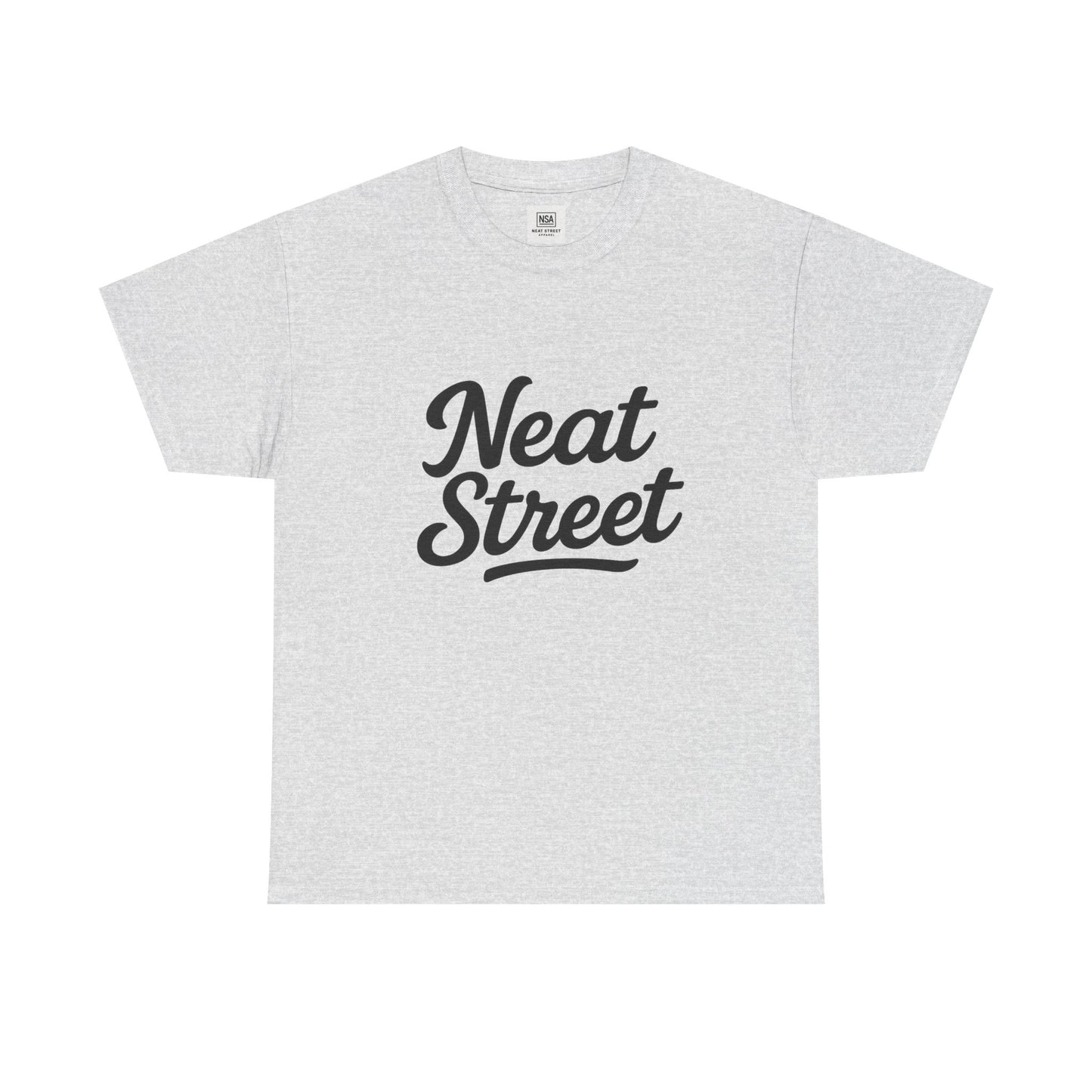 'Neat Street' Basic Tee (Black letters)