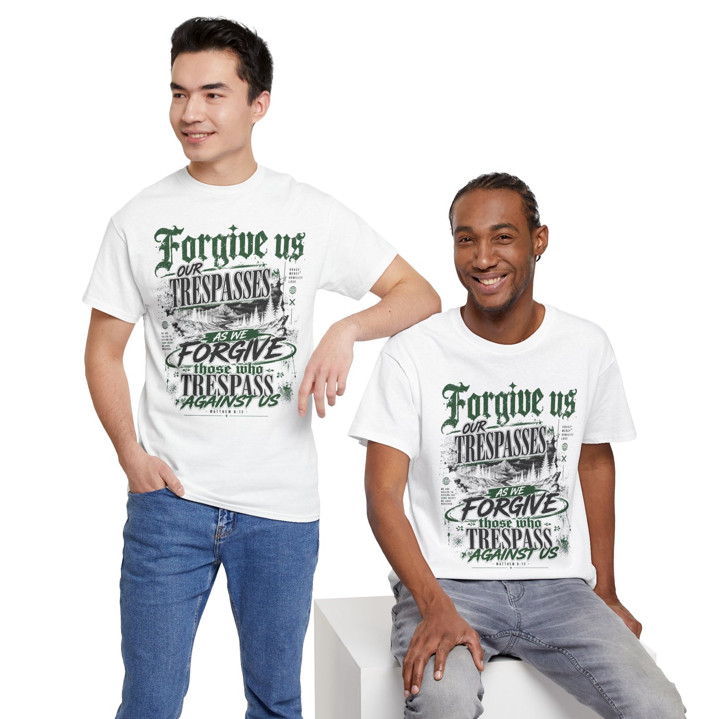 Forgive Us Our Trespasses Graphic T-Shirt