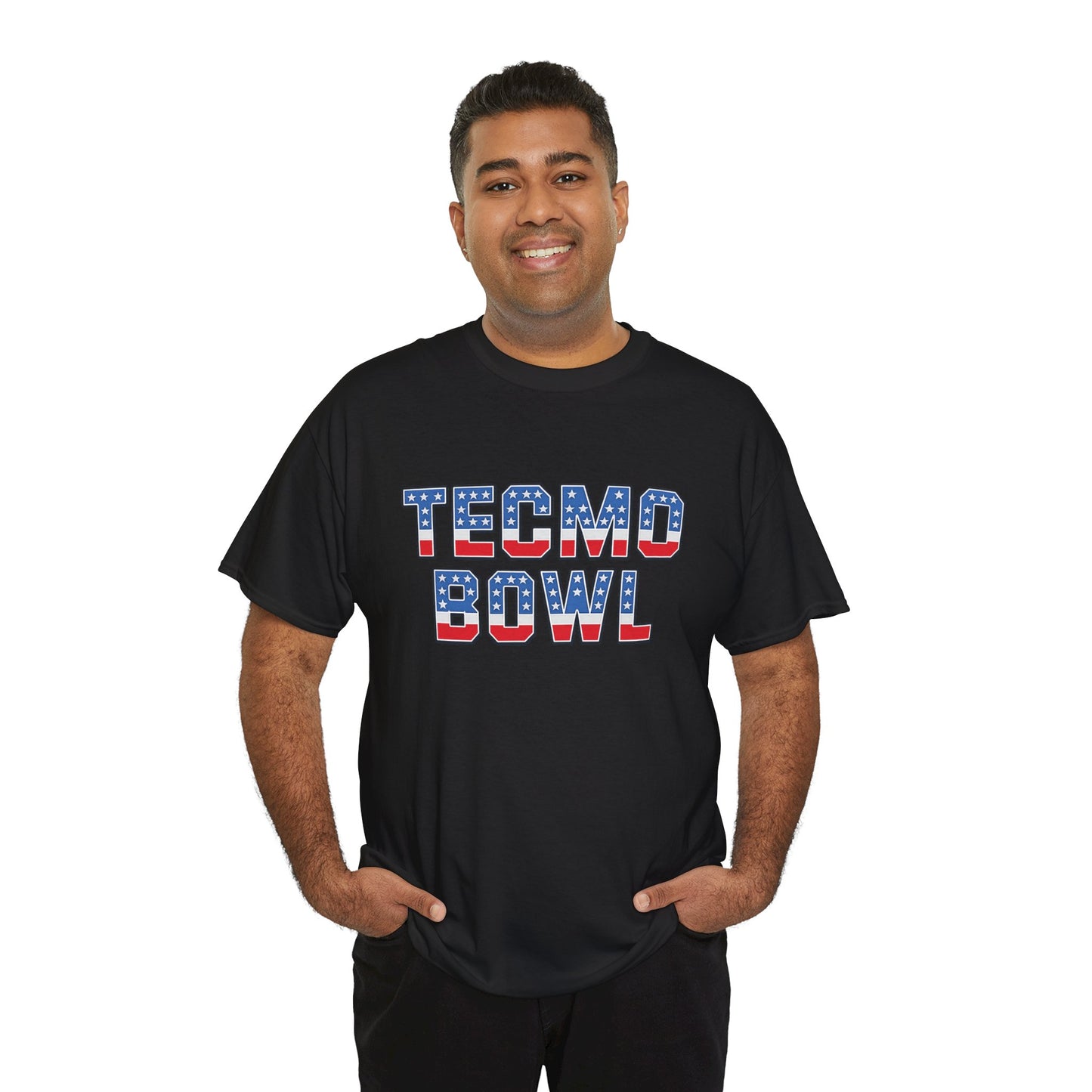 Tecmo Bowl Retro Unisex Heavy Cotton Tee