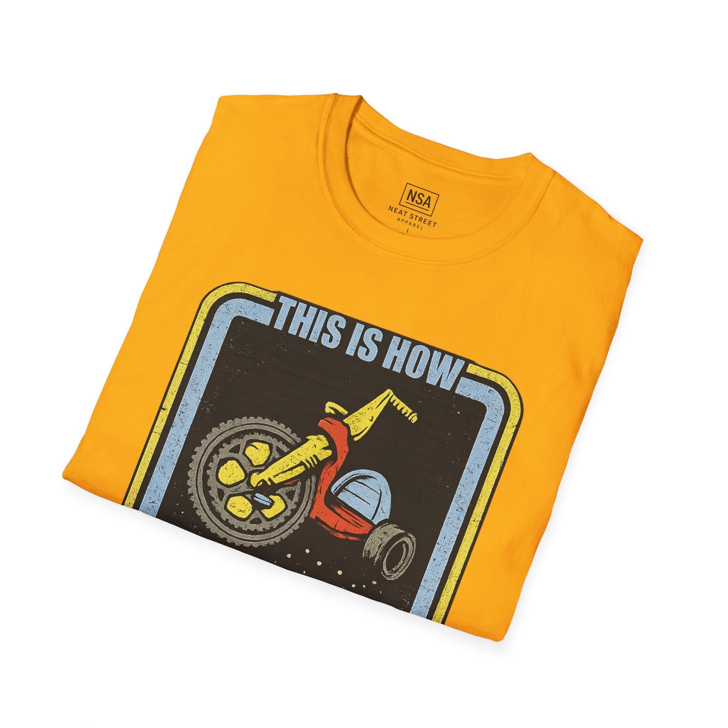 Retro Tricycle Graphic T-Shirt