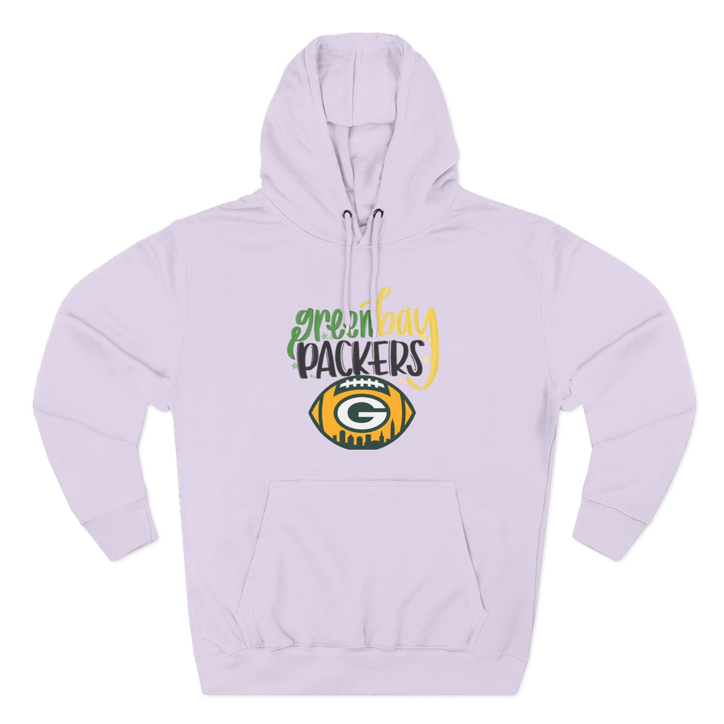 Green Bay Packers Logo Hoodie — Fleece Pullover for Fans