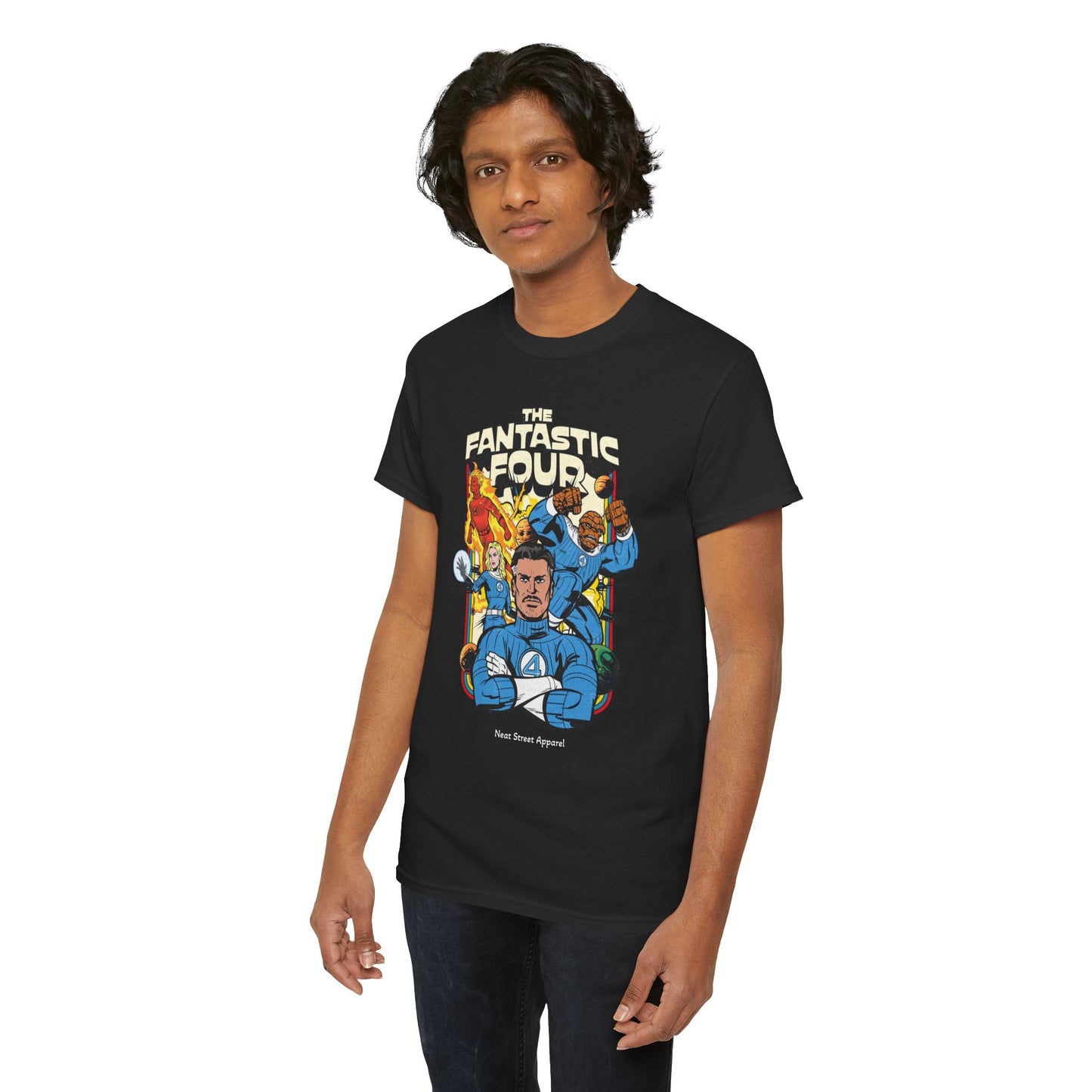 Fantastic Four Retro Graphic Tee
