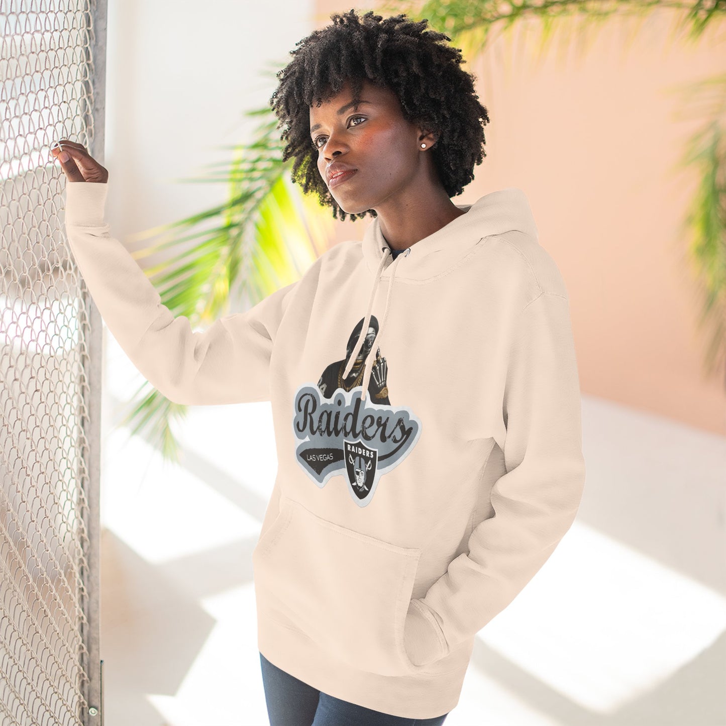 Raiders Fleece Hoodie – Vintage Football Pullover
