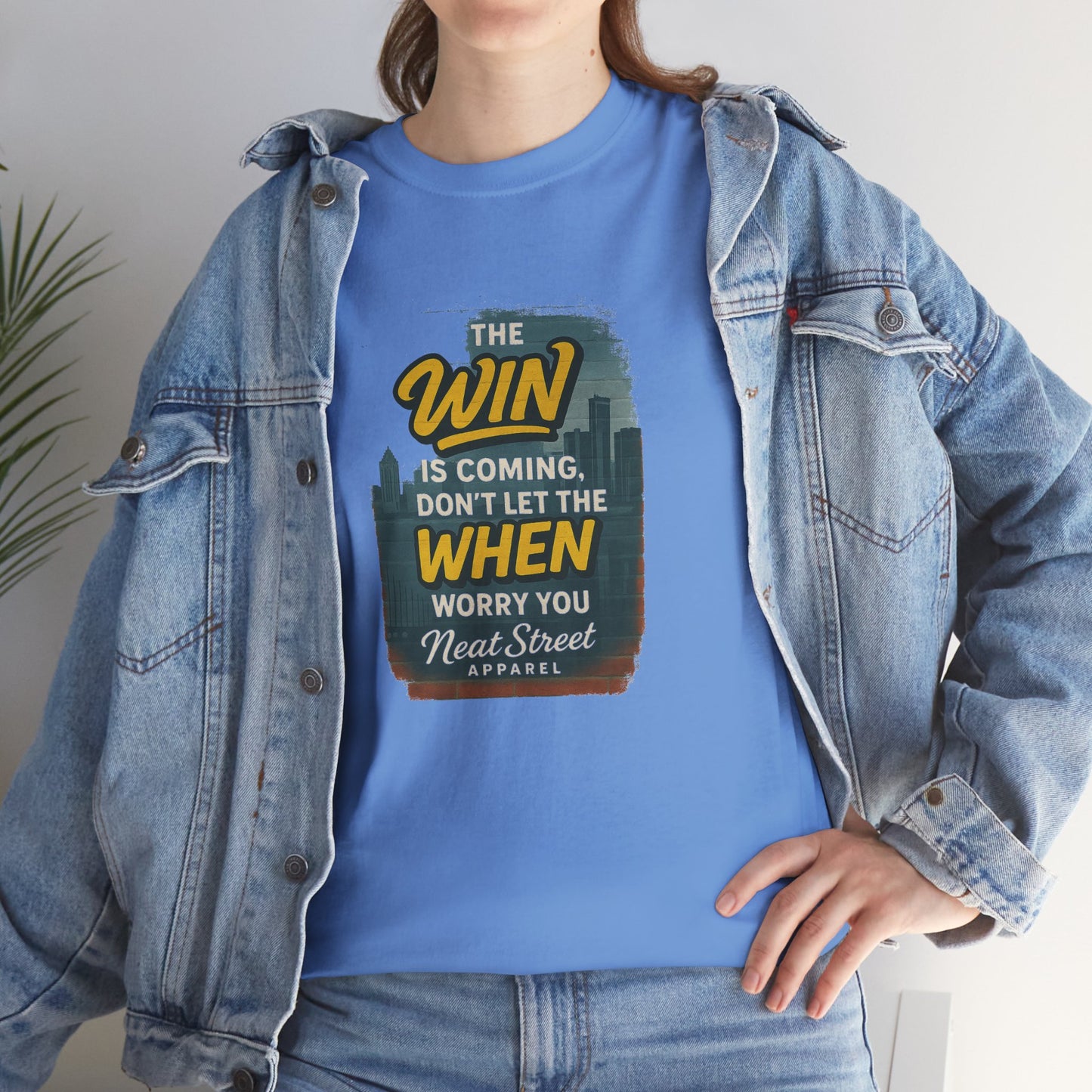 "The Win is Coming" Unisex Heavy Cotton Tee