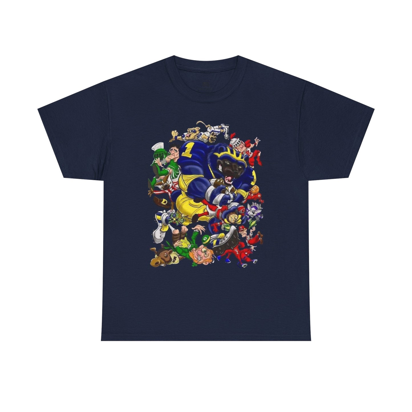 Wolverines Unisex Heavy Cotton Tee
