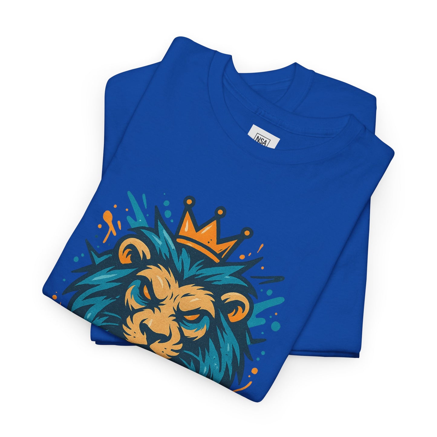 King Lion Graphic Unisex Heavy Cotton Tee