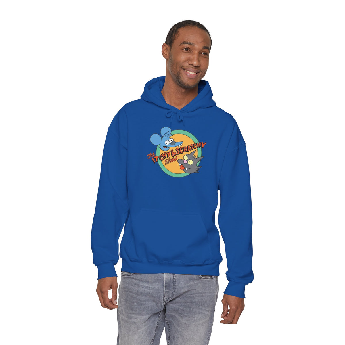 itchy & Scratchy Show - Graphic Pullover Hoodie