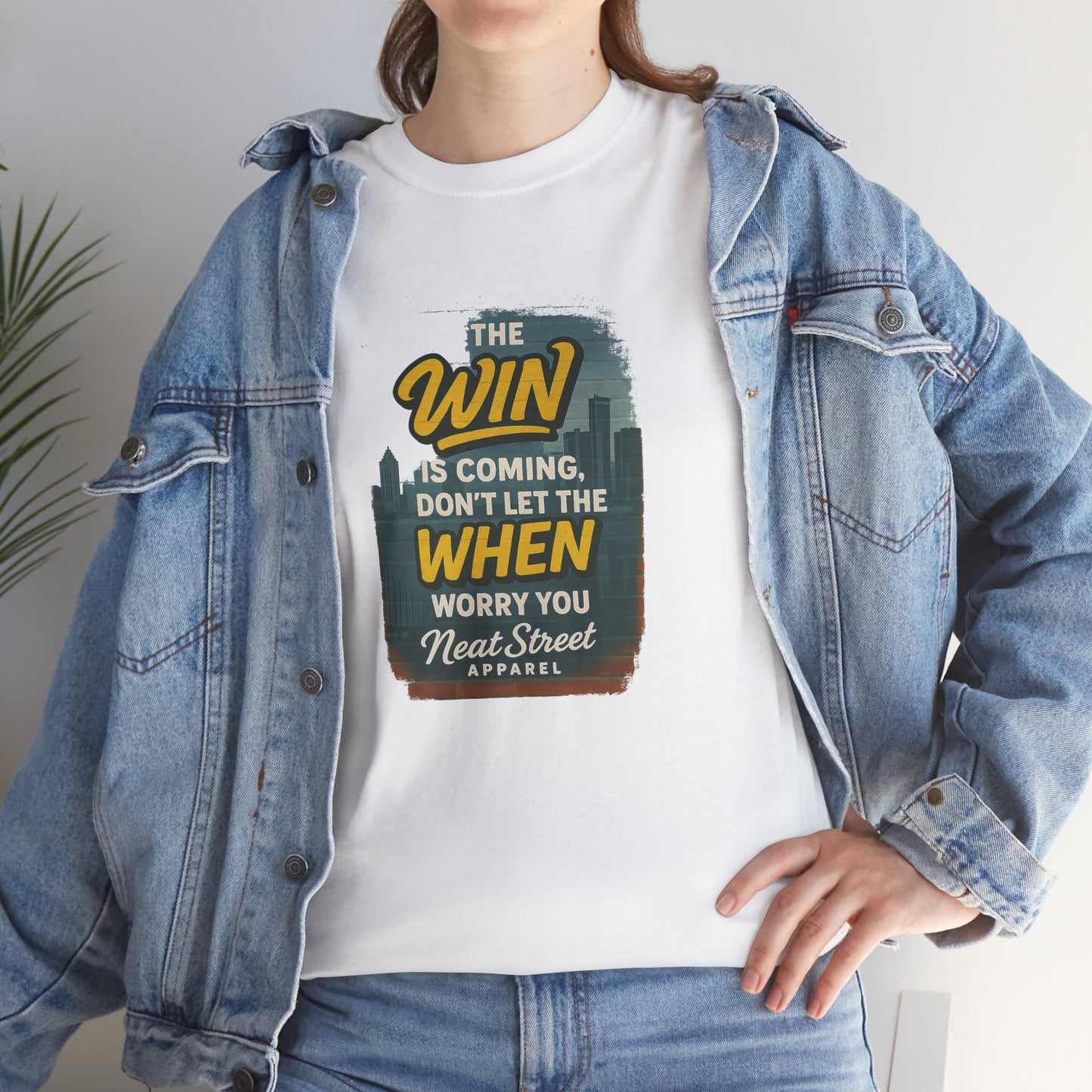 "The Win is Coming" Unisex Heavy Cotton Tee