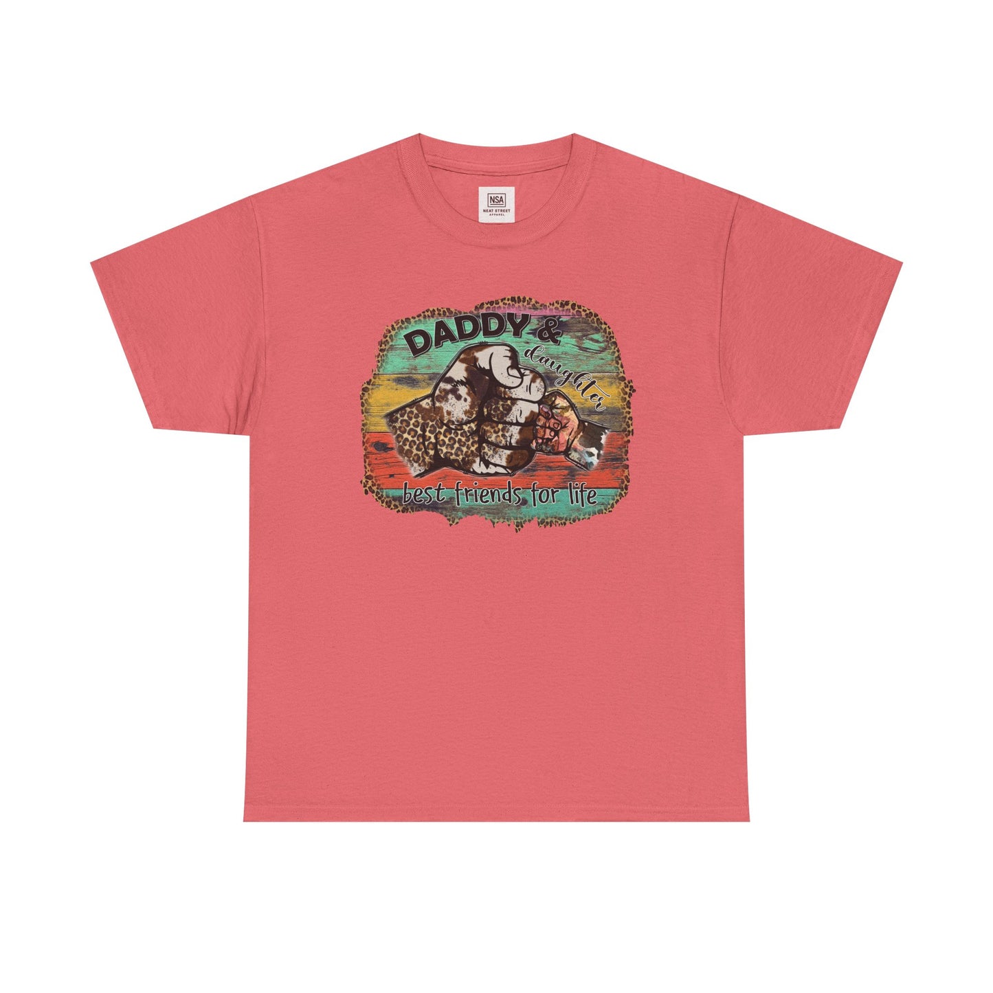 Rasta Retro Graphic Tee for Dads | Unisex Heavy Cotton T-Shirt