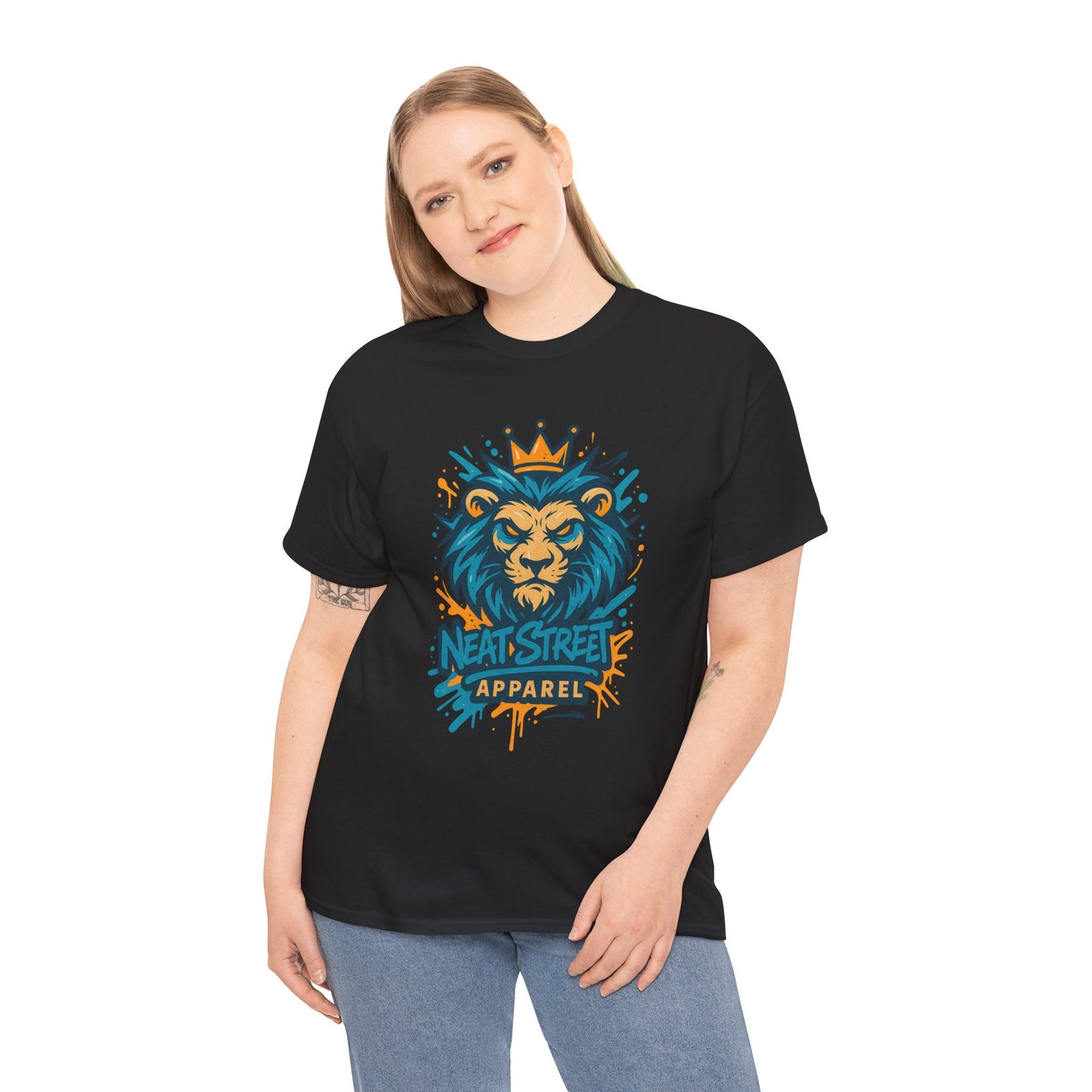 King Lion Graphic Unisex Heavy Cotton Tee