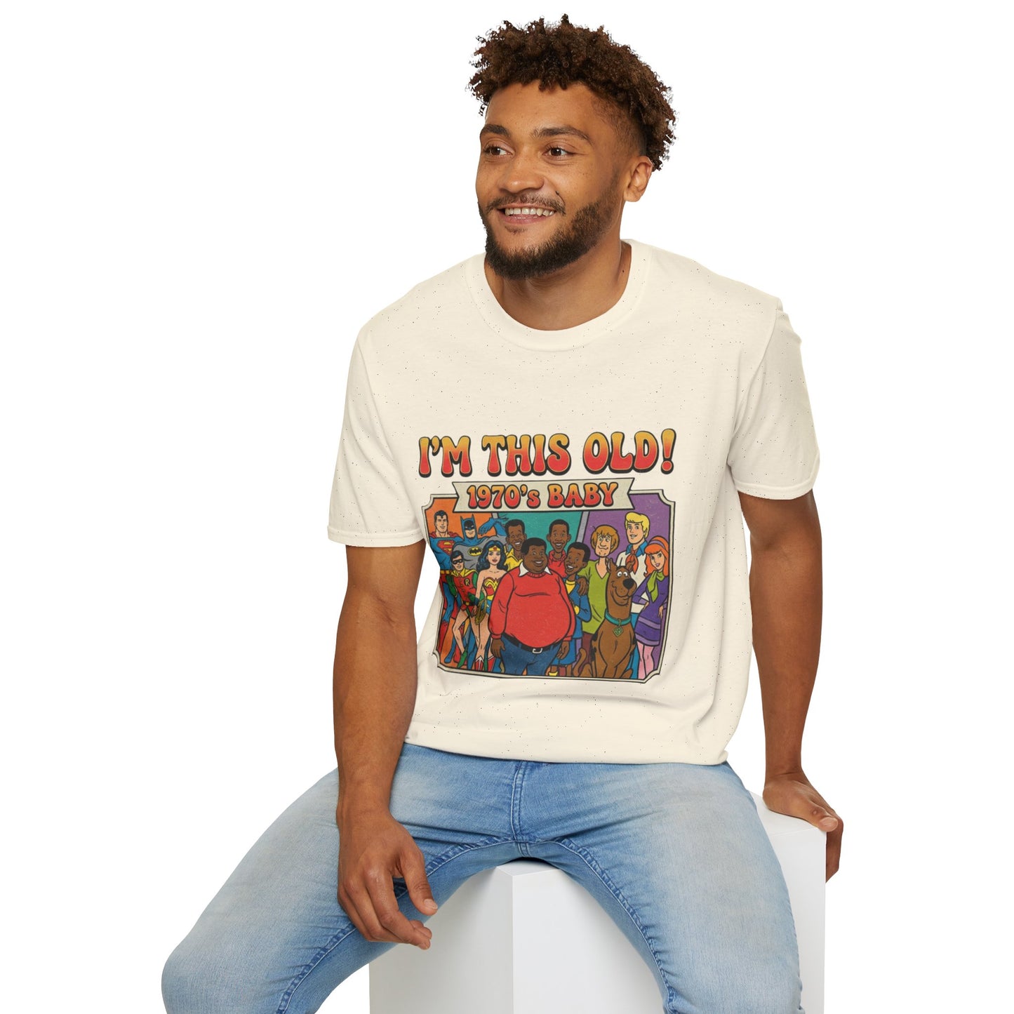 I'm This Old! 1970s Baby T-Shirt