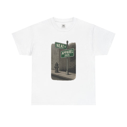 Vintage Neat Street Unisex Heavy Cotton Tee