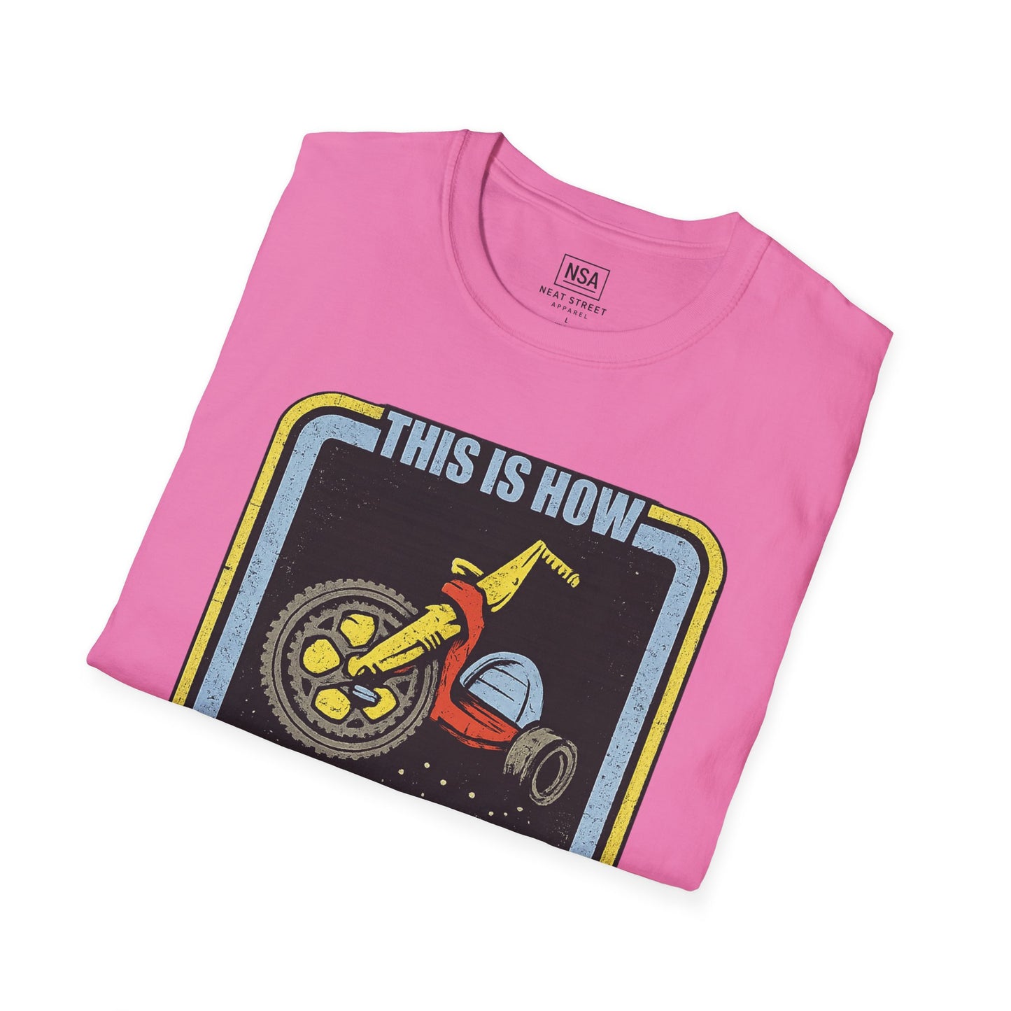 Retro Tricycle Graphic T-Shirt