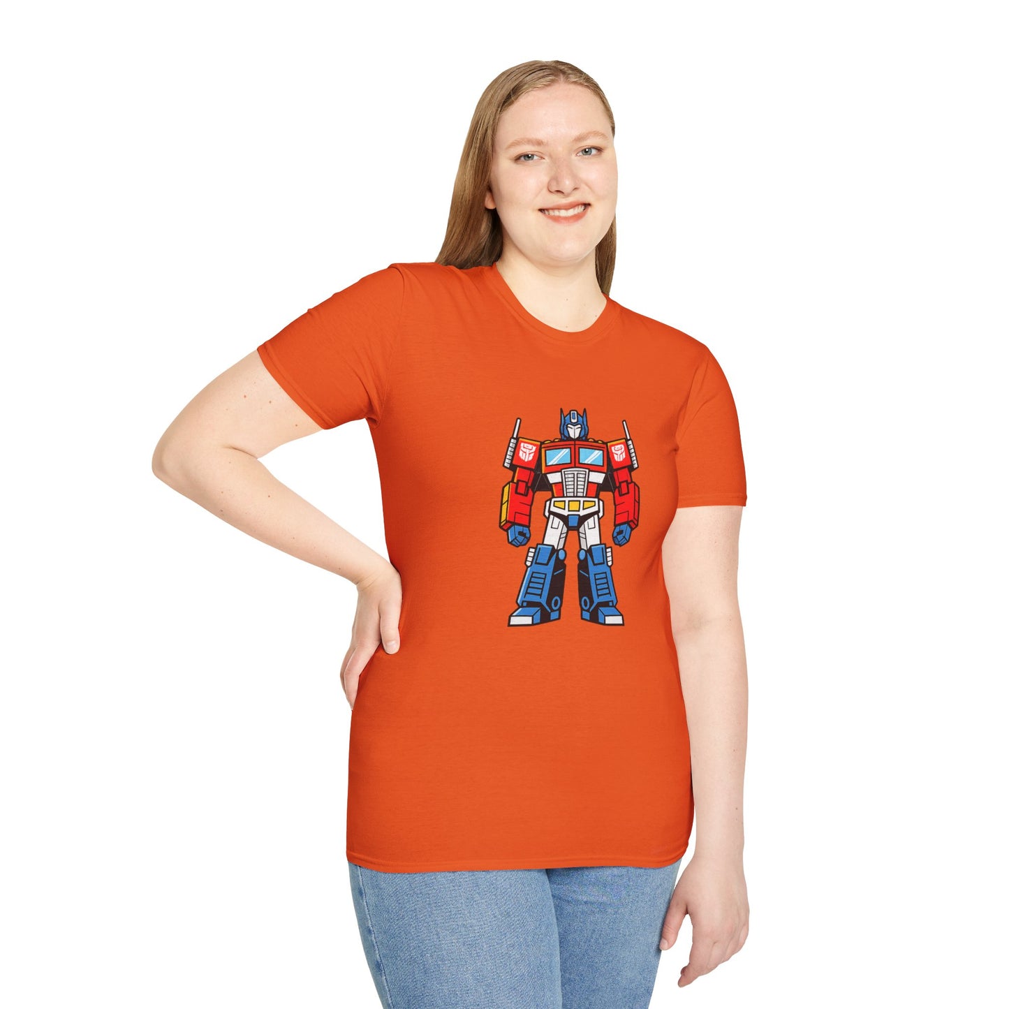 Retro Optimus Prime Graphic T-Shirt