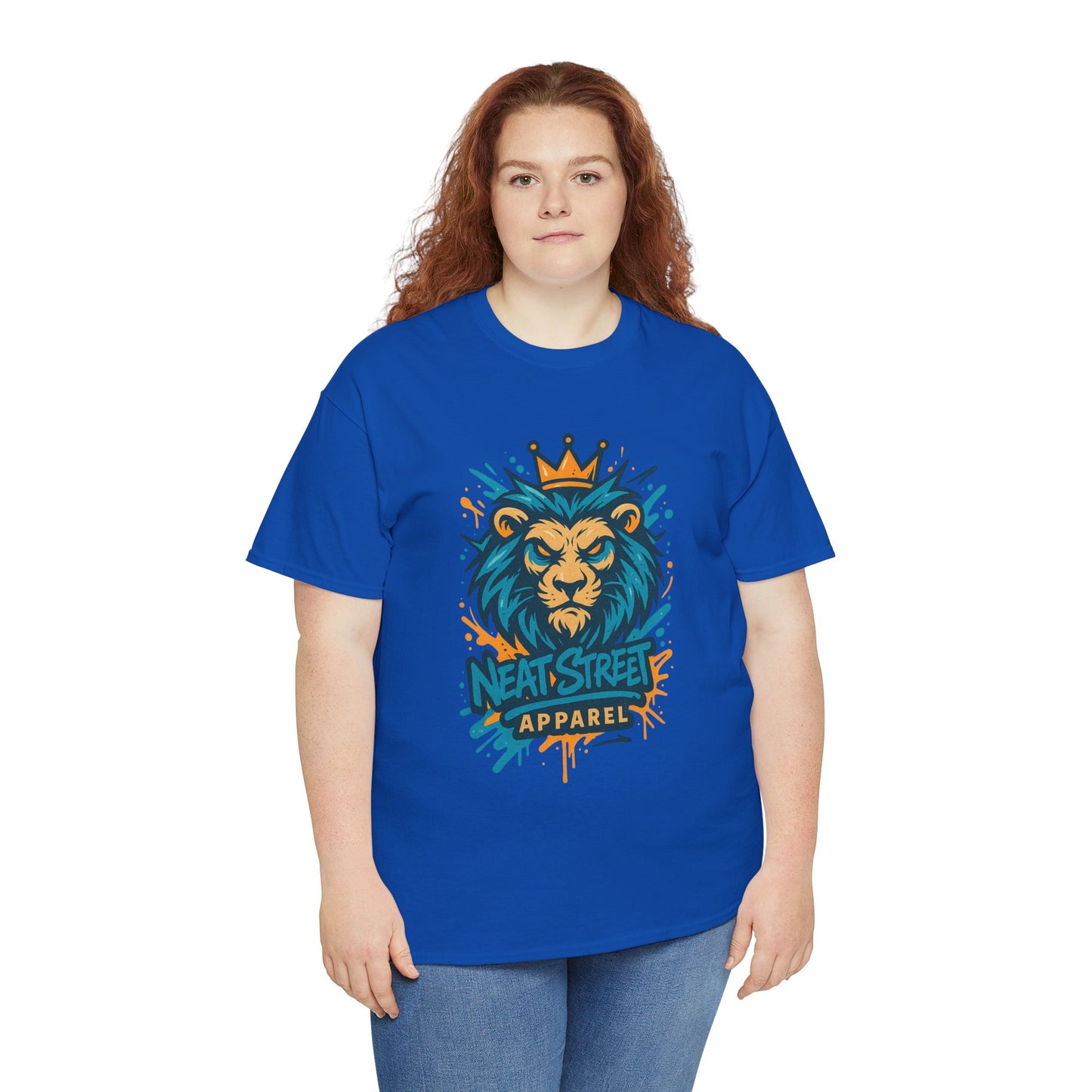 King Lion Graphic Unisex Heavy Cotton Tee
