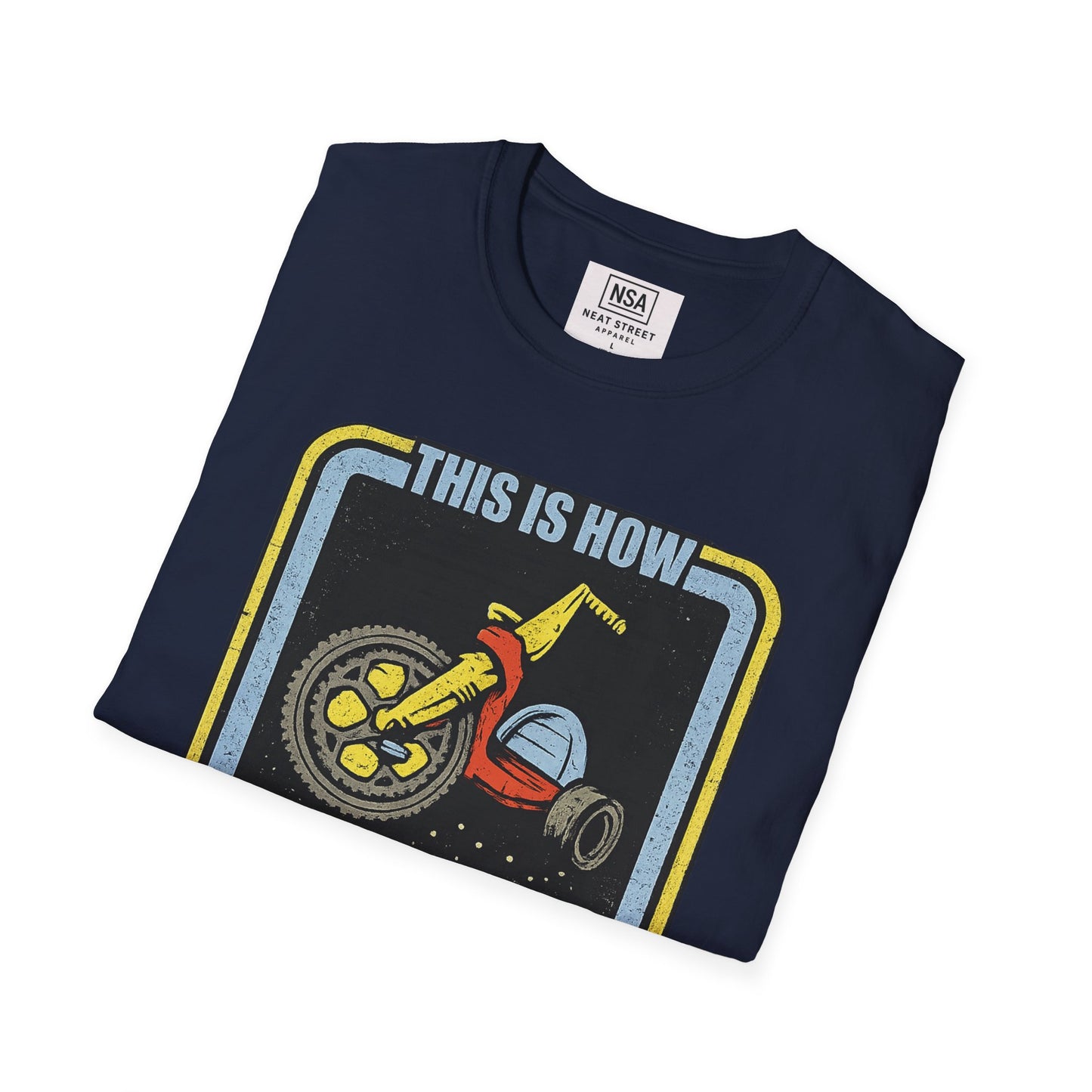 Retro Tricycle Graphic T-Shirt