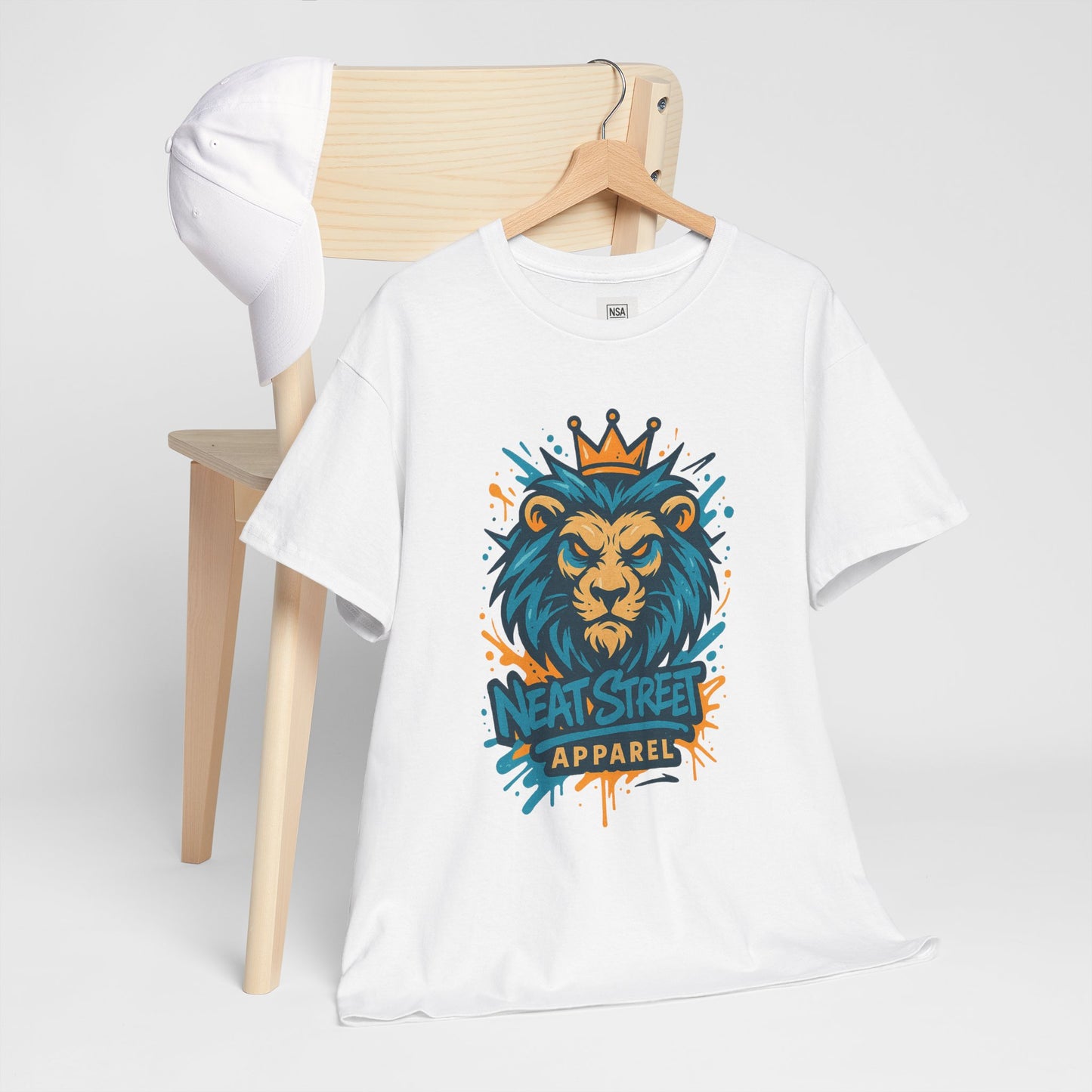 King Lion Graphic Unisex Heavy Cotton Tee