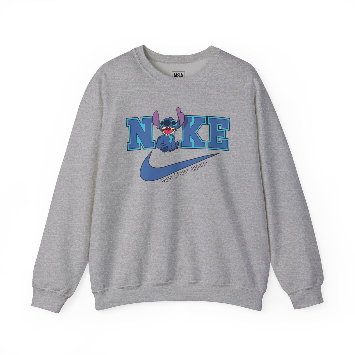 Stitch Design Crewneck Sweatshirt