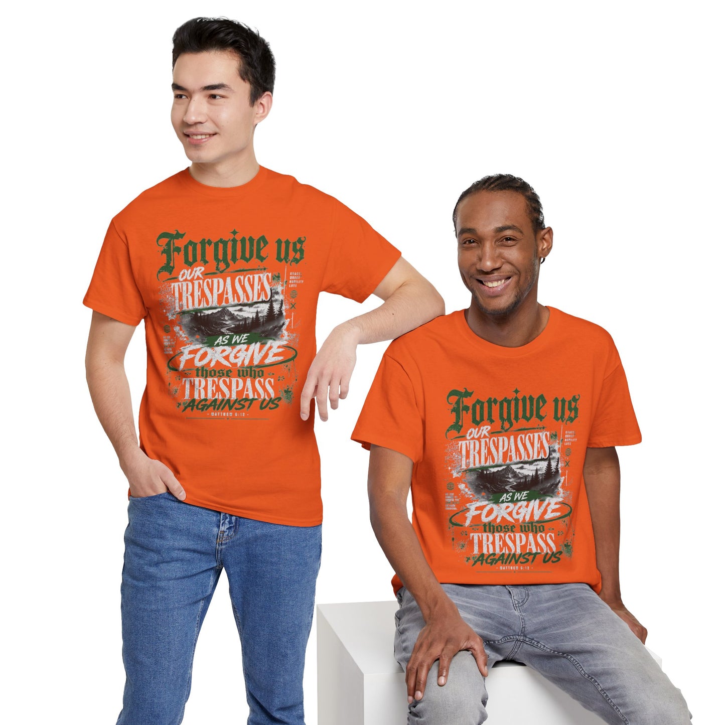Forgive Us Our Trespasses Graphic T-Shirt