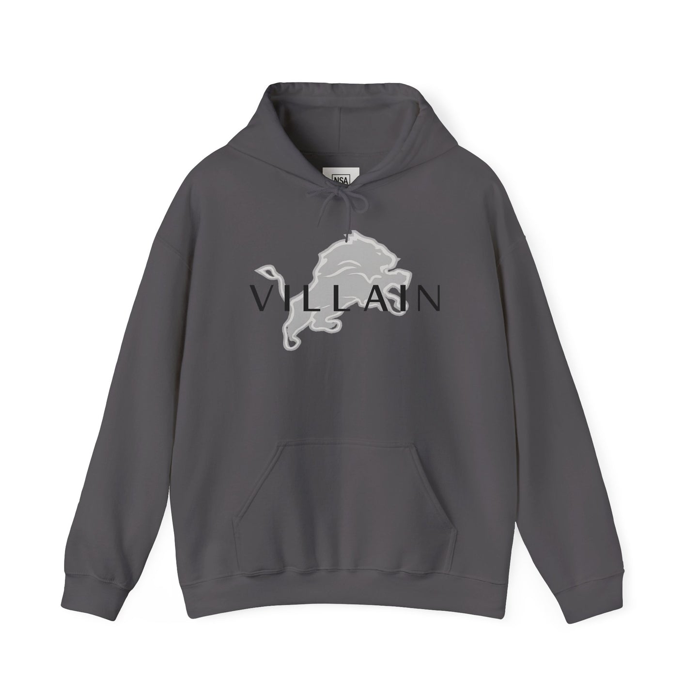 Villain Unisex Heavy Blend Hoodie, Cozy Streetwear, Casual Fashion, Gift for Gamers, Unique Graphic Sweatshirt