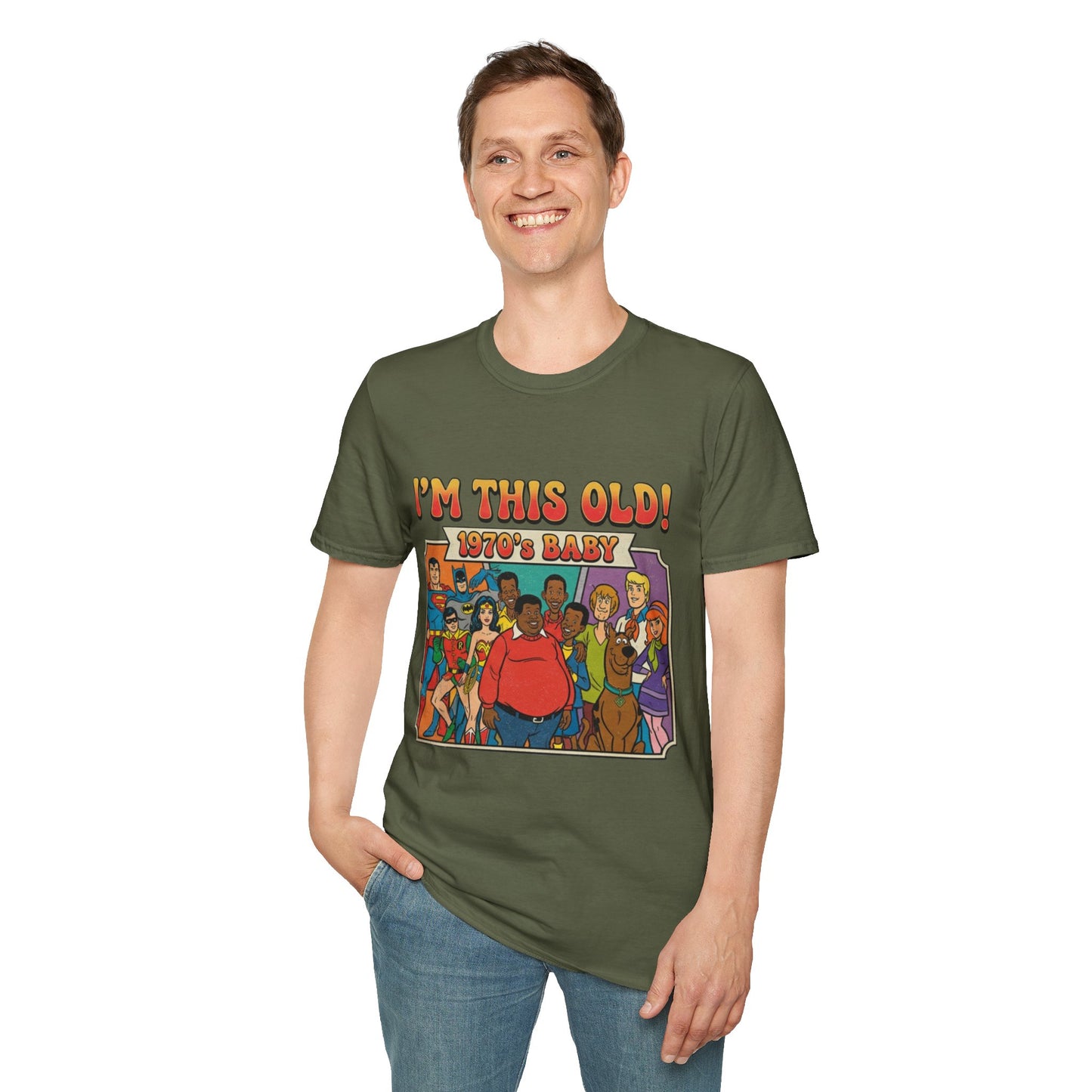 I'm This Old! 1970s Baby T-Shirt