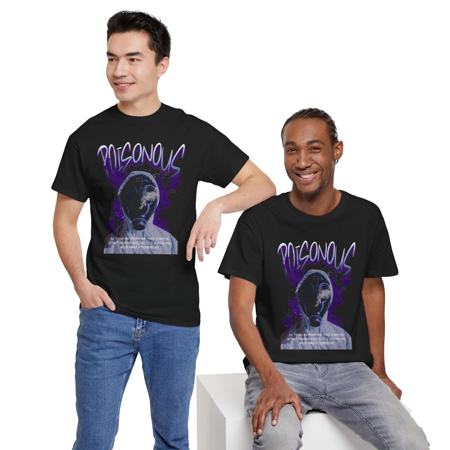 Psychedelic Graphic Unisex Heavy Cotton T-shirt