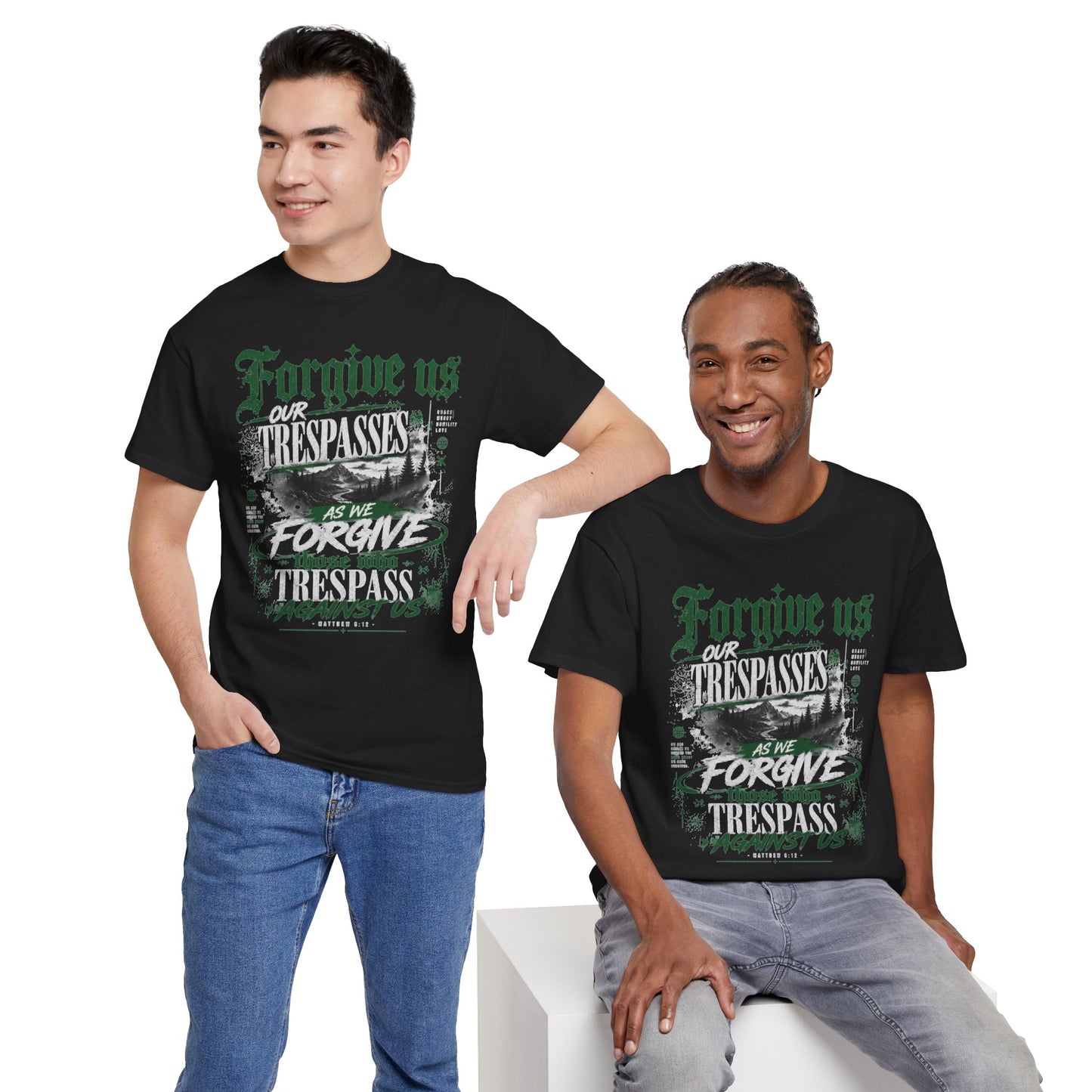 Forgive Us Our Trespasses Graphic T-Shirt