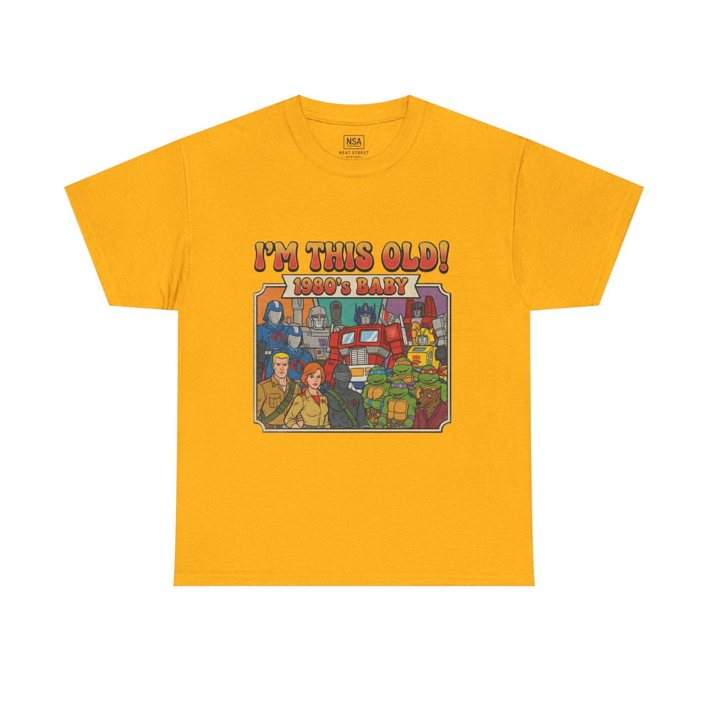 I’m This Old! 1980s Baby T-Shirt