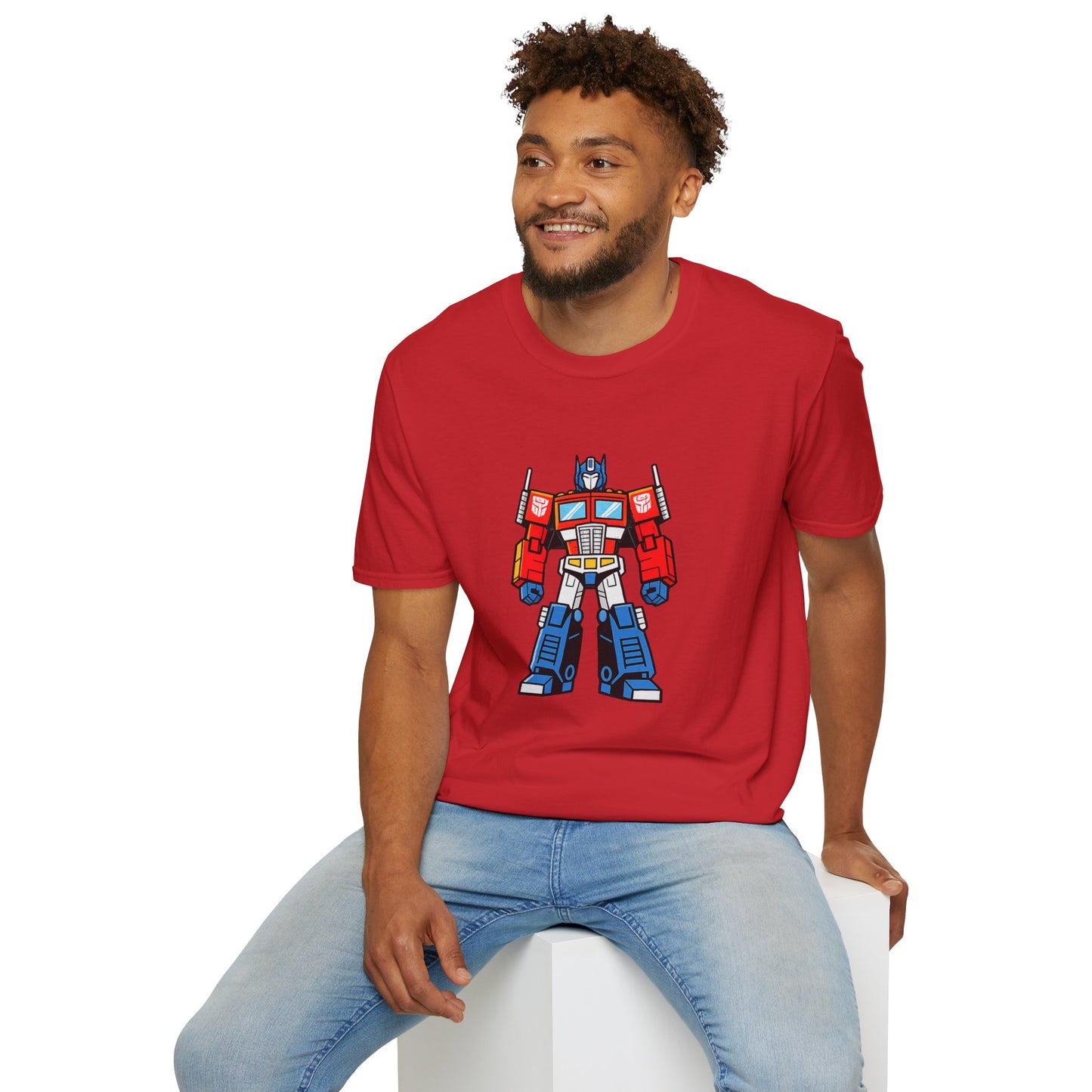 Retro Optimus Prime Graphic T-Shirt