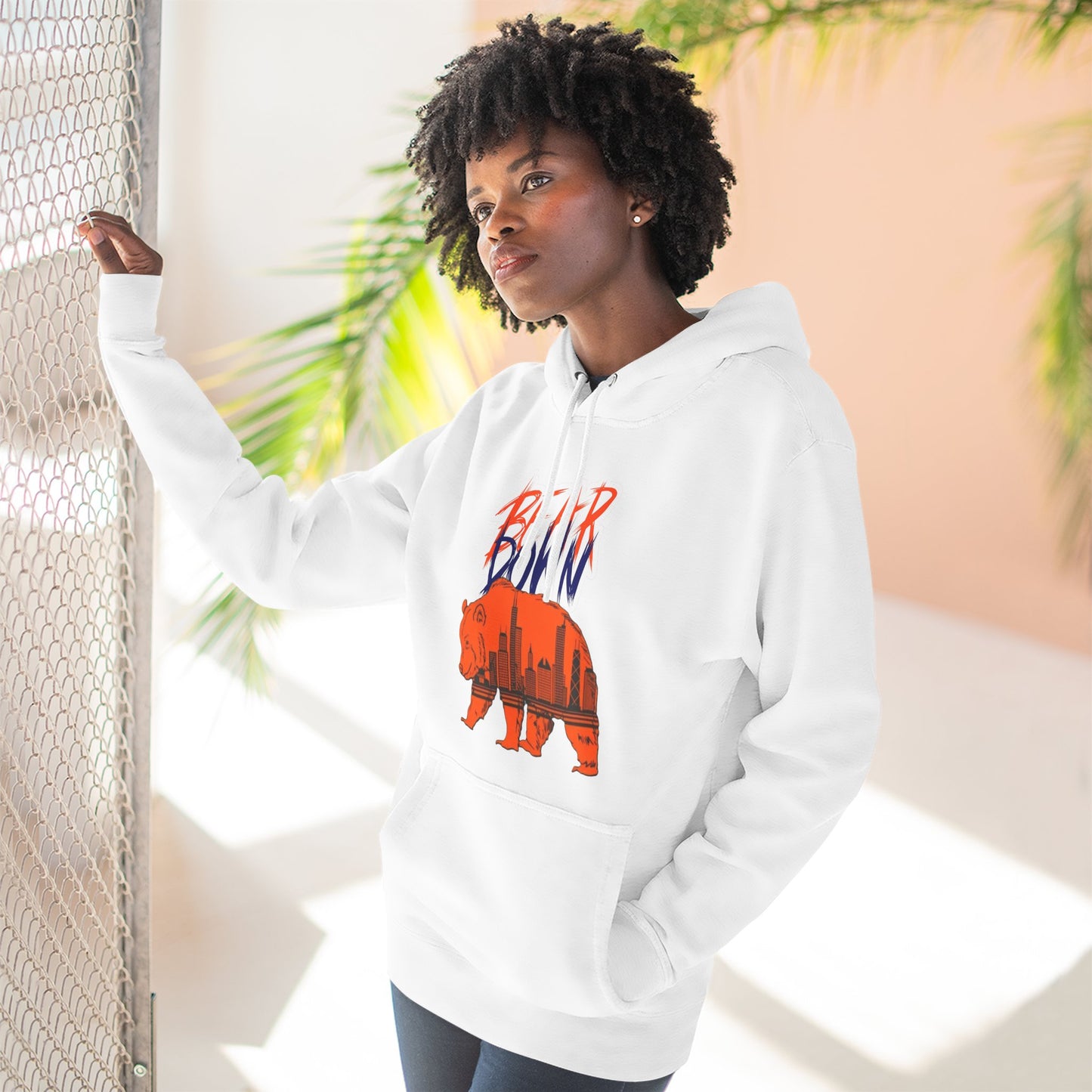 Bear Down Cityscape Hoodie — Chicago Bears Pullover