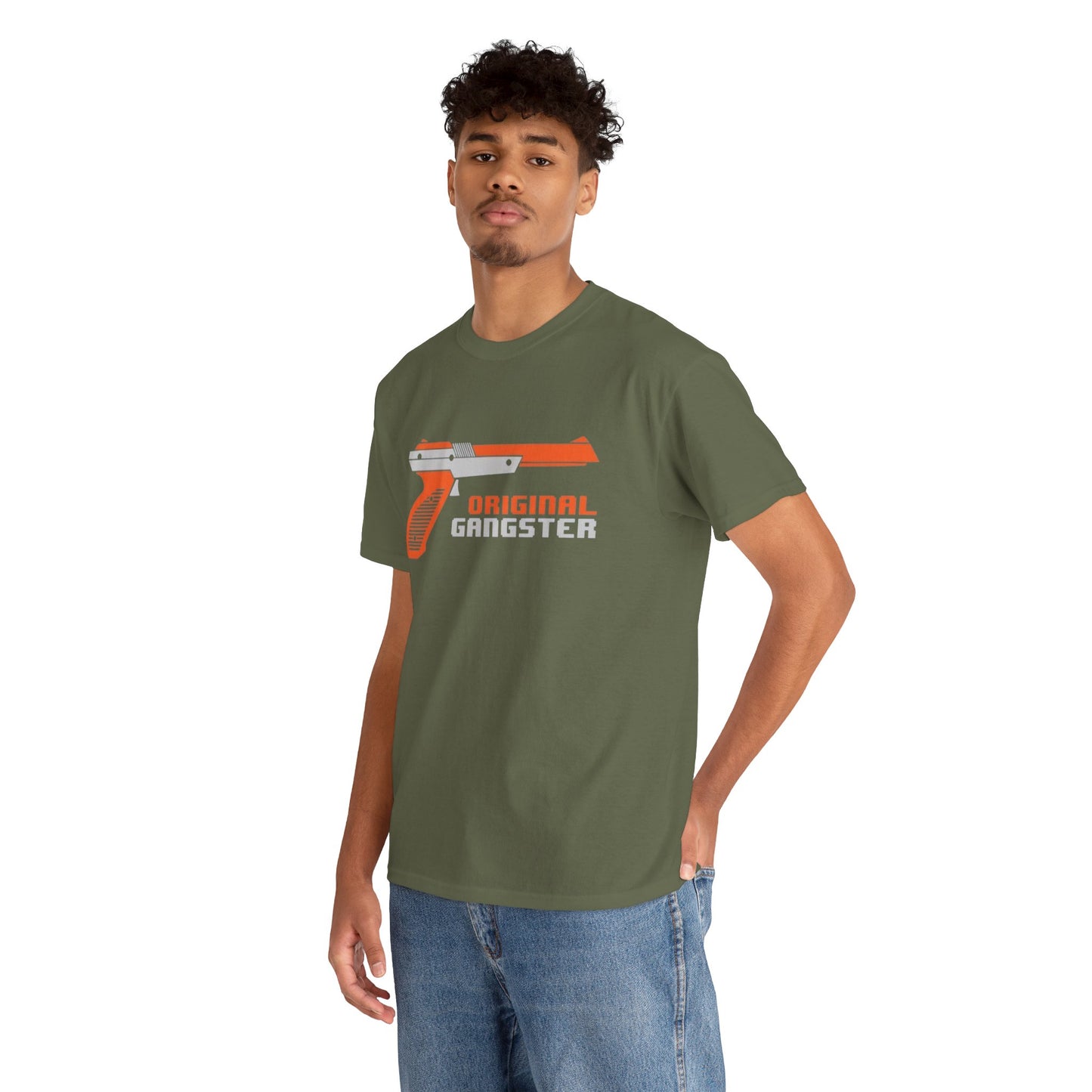 Original Gangster Retro Gaming Unisex Heavy Cotton Tee