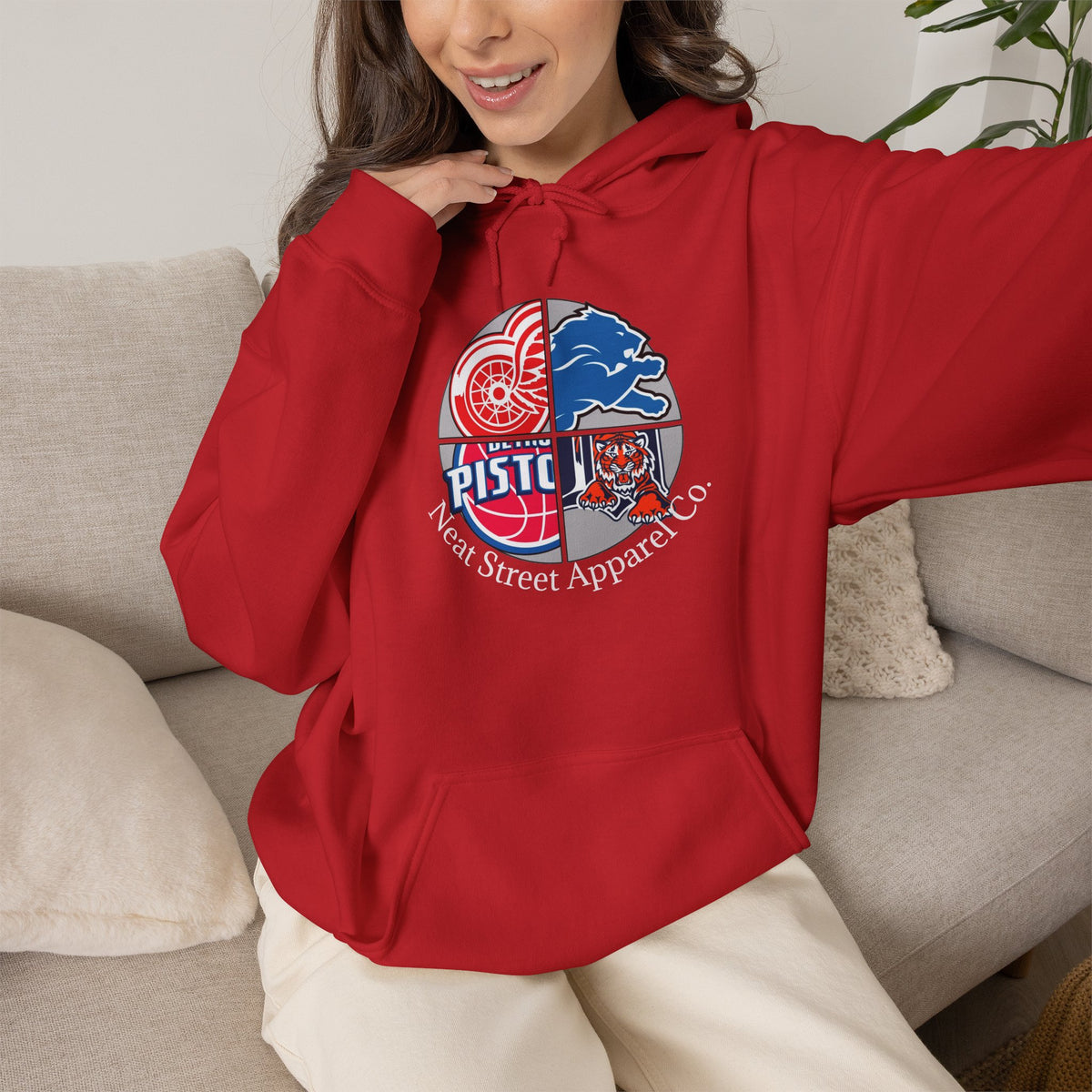 Detroit Sports Mashup Hoodie