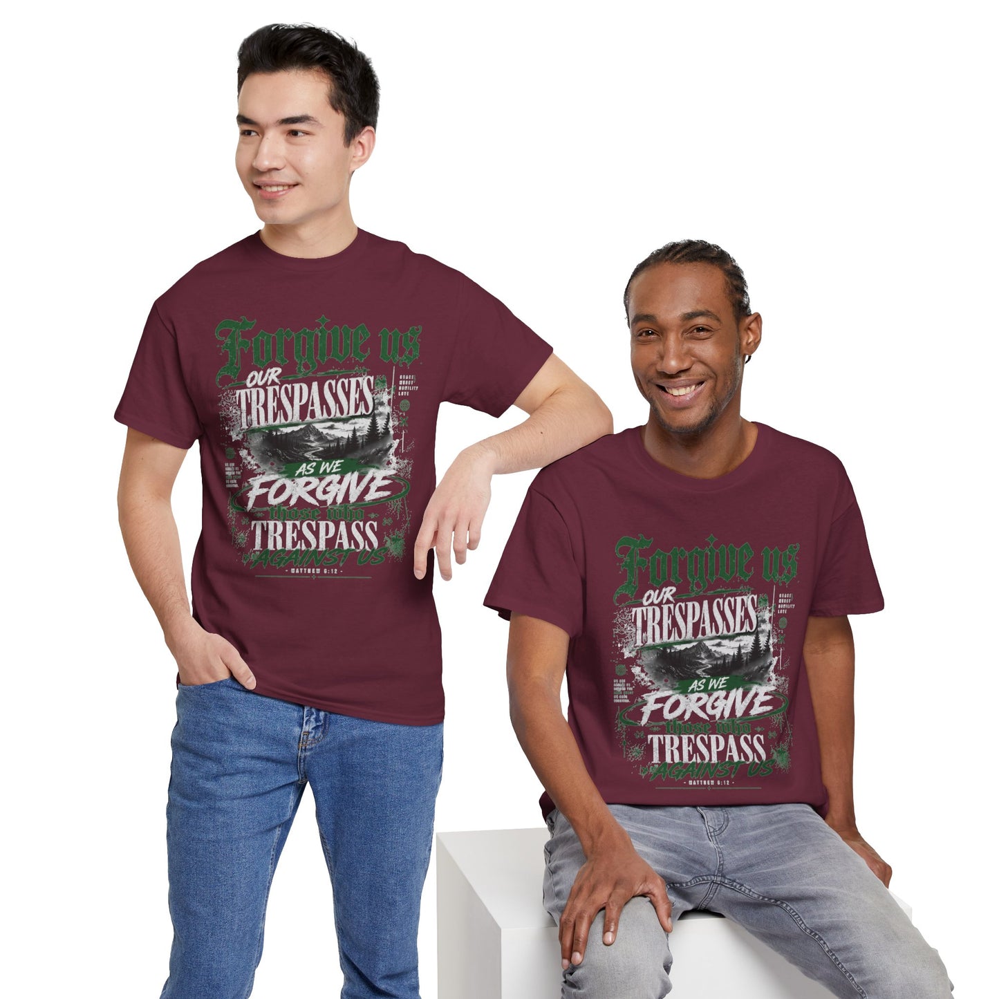 Forgive Us Our Trespasses Graphic T-Shirt